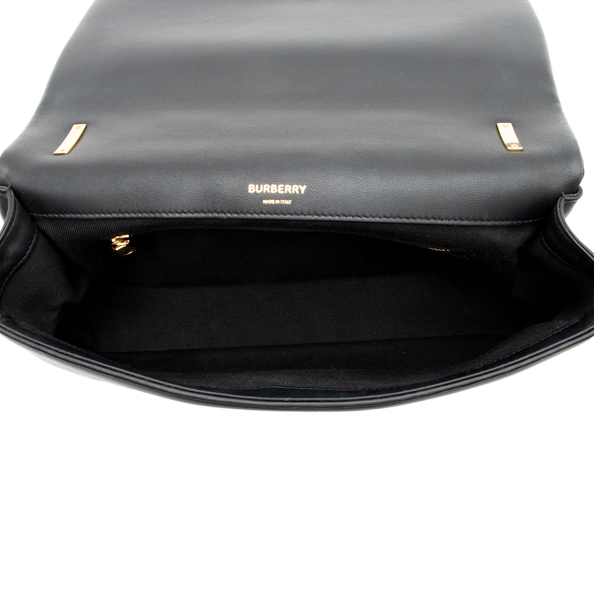 Burberry Quilted Leather TB Lola Chain Medium Shoulder Bag (SHF-JM6QGj)