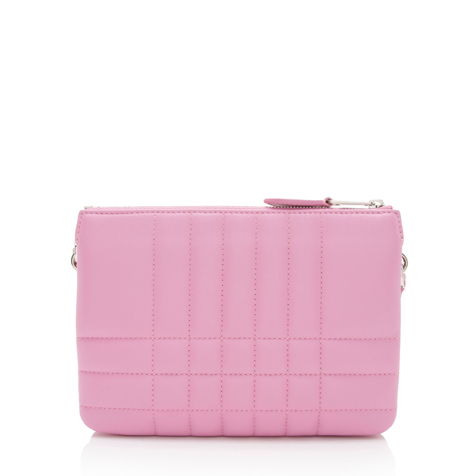 Burberry Quilted Leather TB Lola Twin Pouch