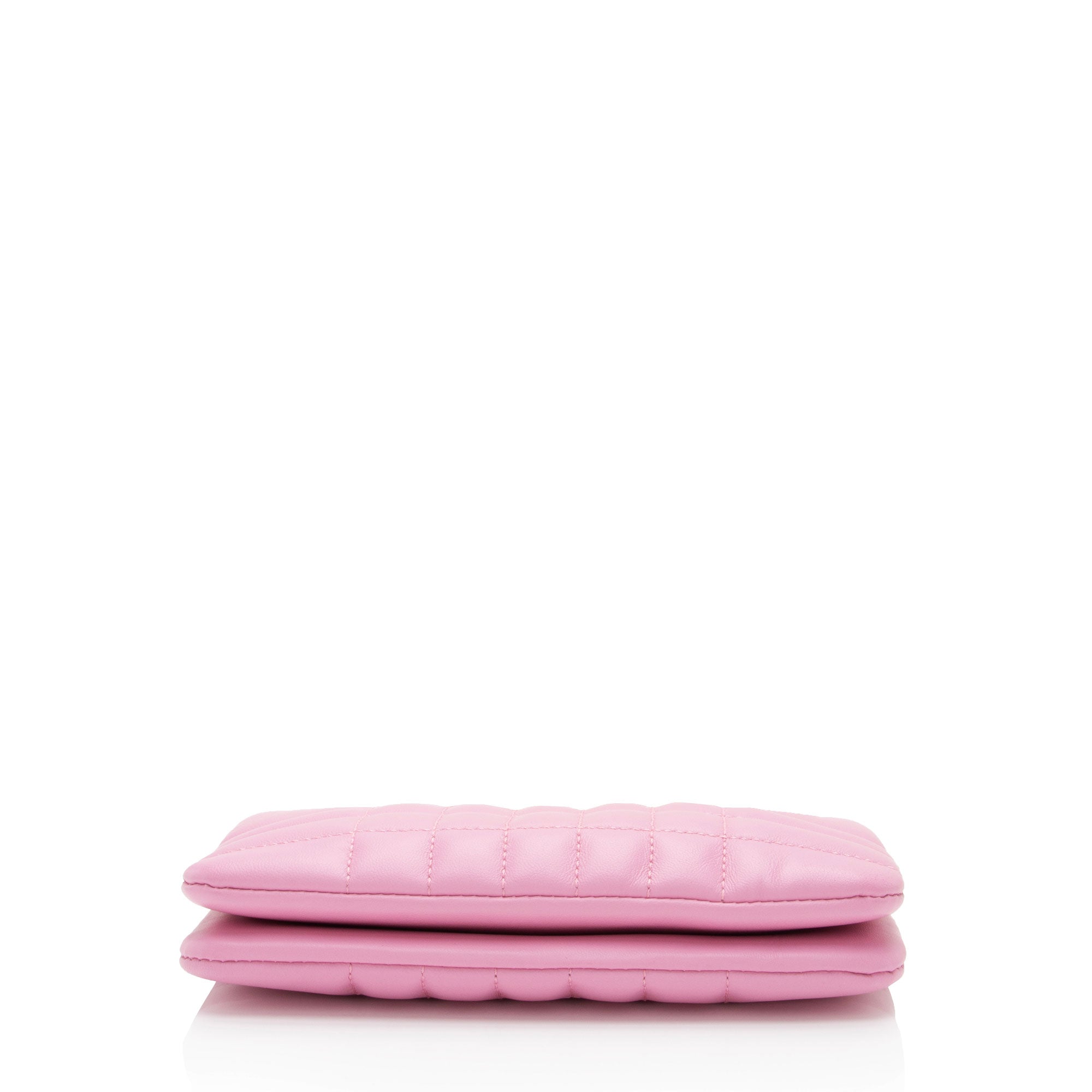 Burberry Quilted Leather TB Lola Twin Pouch