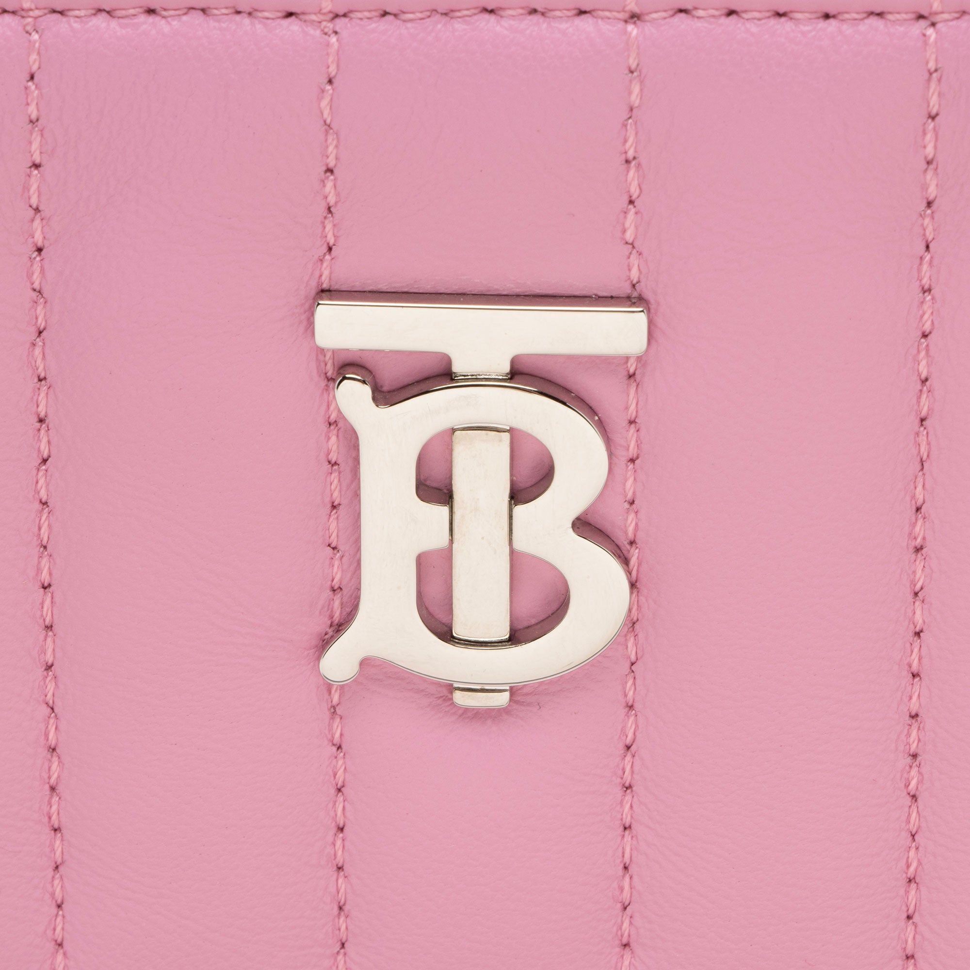 Burberry Quilted Leather TB Lola Twin Pouch