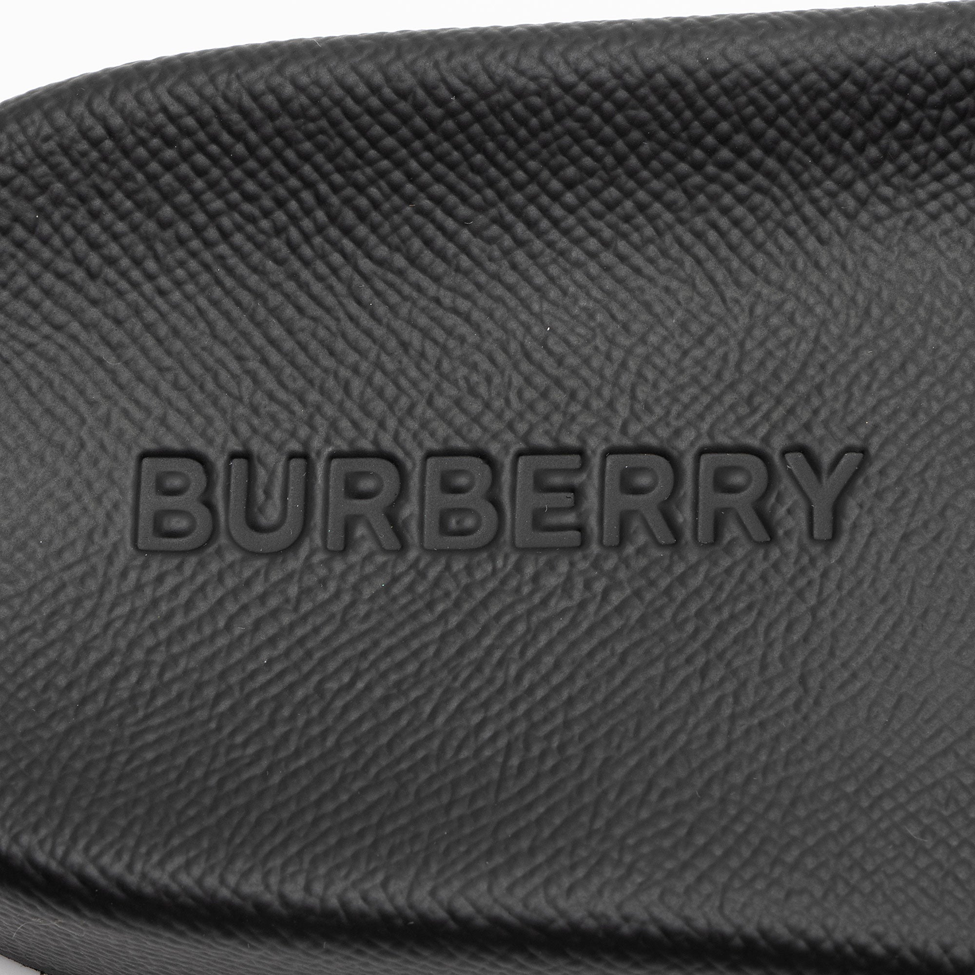 Burberry Rubber Vintage Check Slides - Size 7 / 37