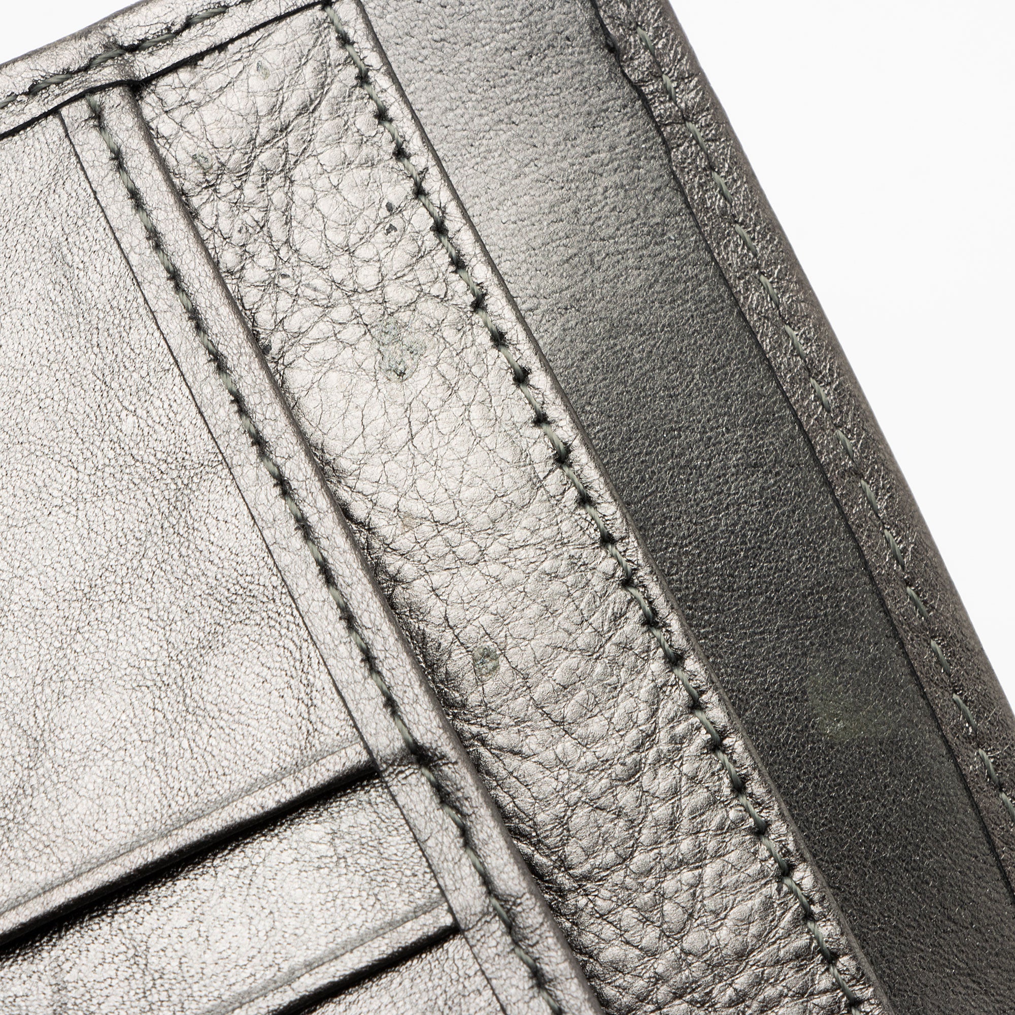Burberry Shimmer Check Compact Wallet