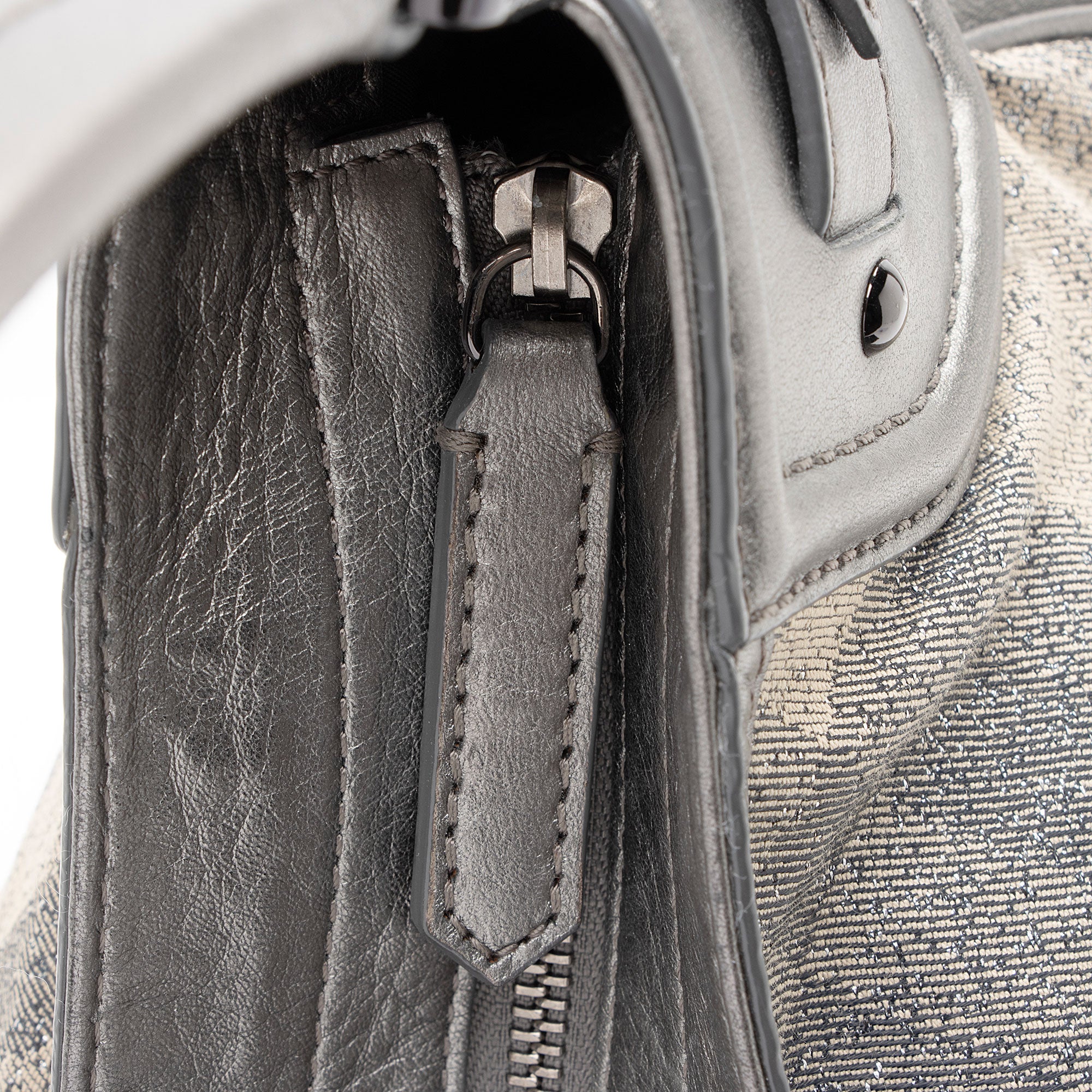 Burberry Shimmer Check Fairby Hobo