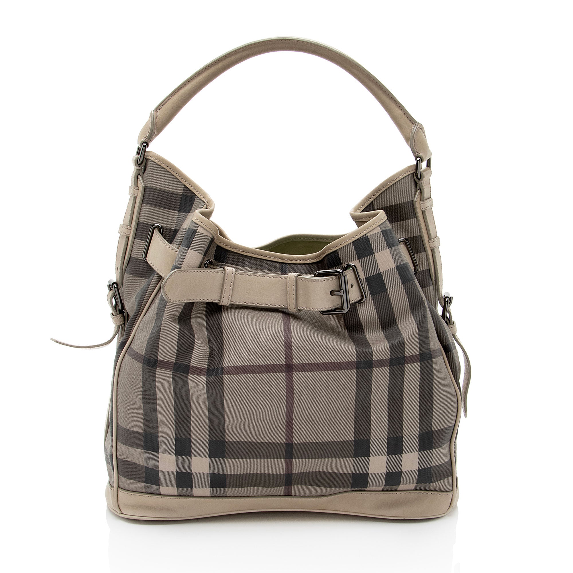 Burberry Smoke Check Walden Medium Hobo