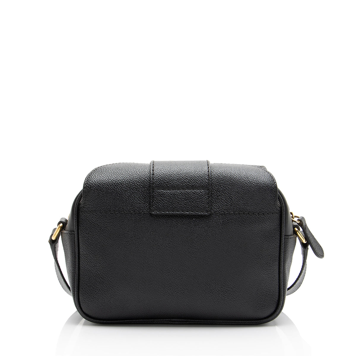 Burberry Soft Grain Calfskin Buckle Small Crossbody