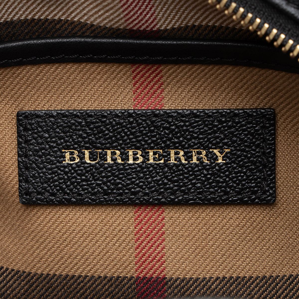 Burberry Soft Grain Calfskin Buckle Small Crossbody