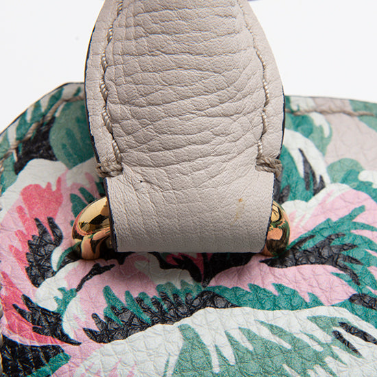 Burberry Soft Grain Leather Peony Rose Small Buckle Tote (SHF-11503)