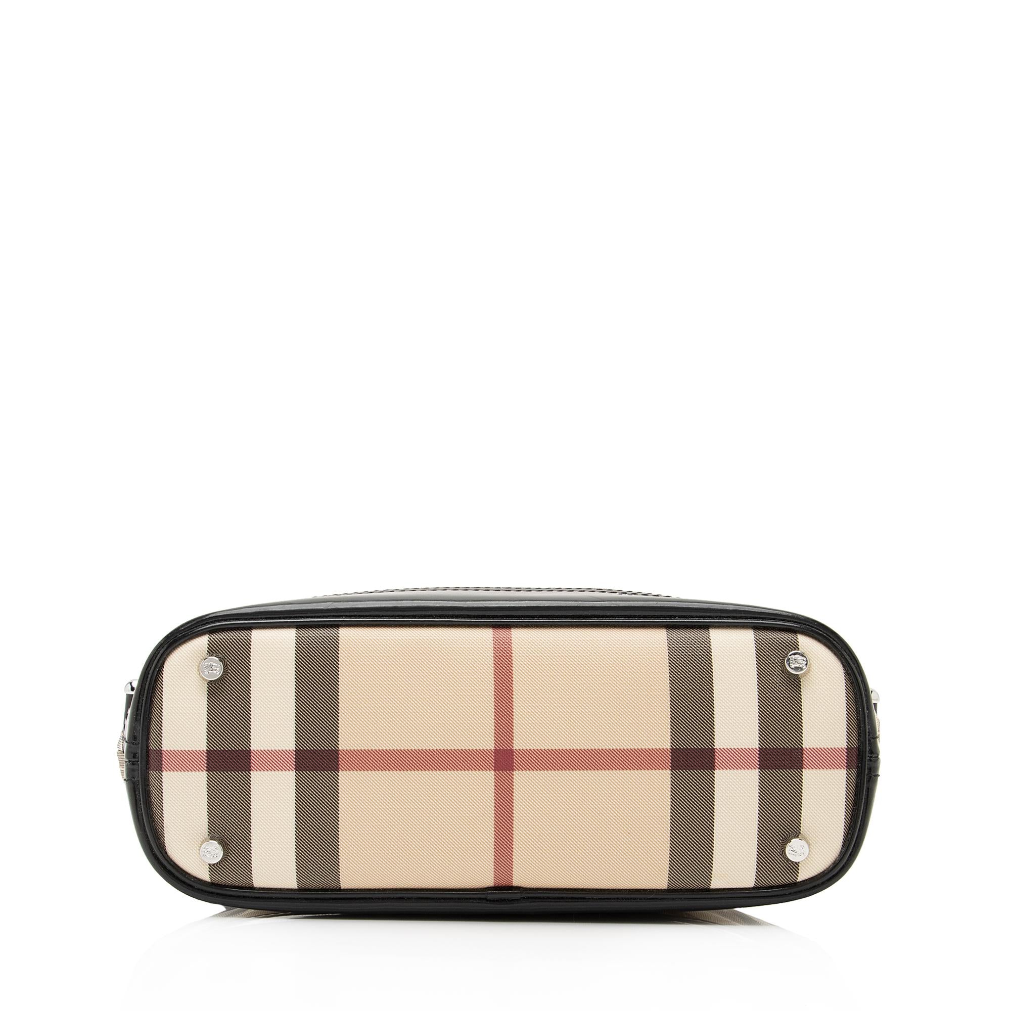 Burberry Super Nova Check Hobo (SHF-23856)