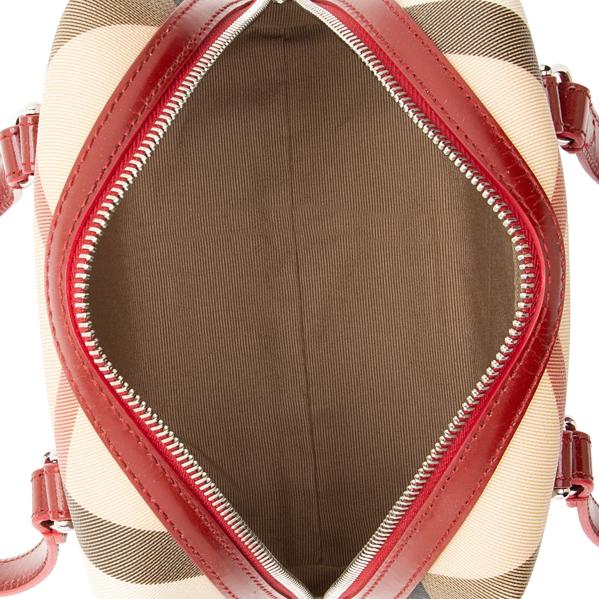 Burberry Super Nova Check Mini Boston Bag