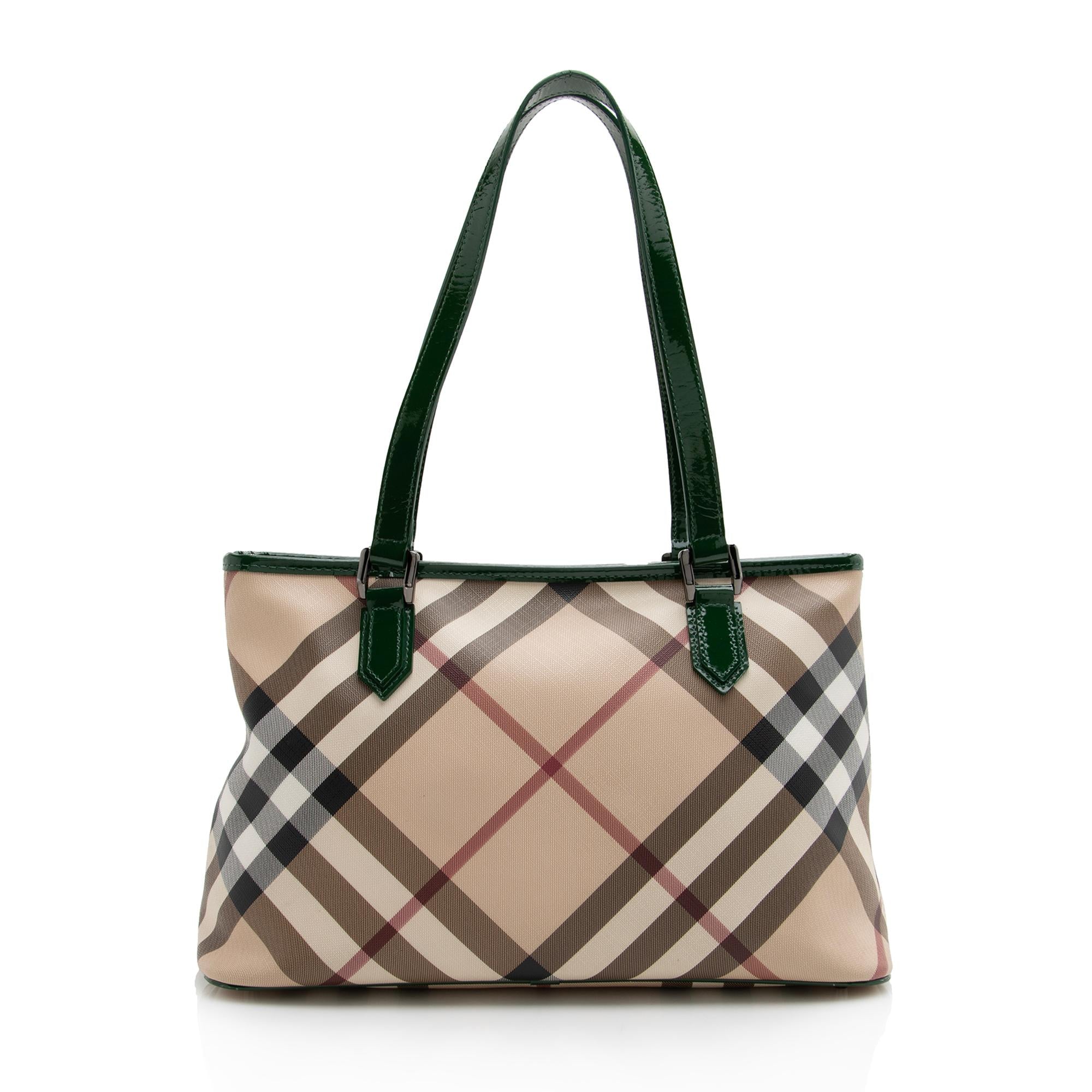 Burberry Super Nova Check Regent Tote (SHF-22707)