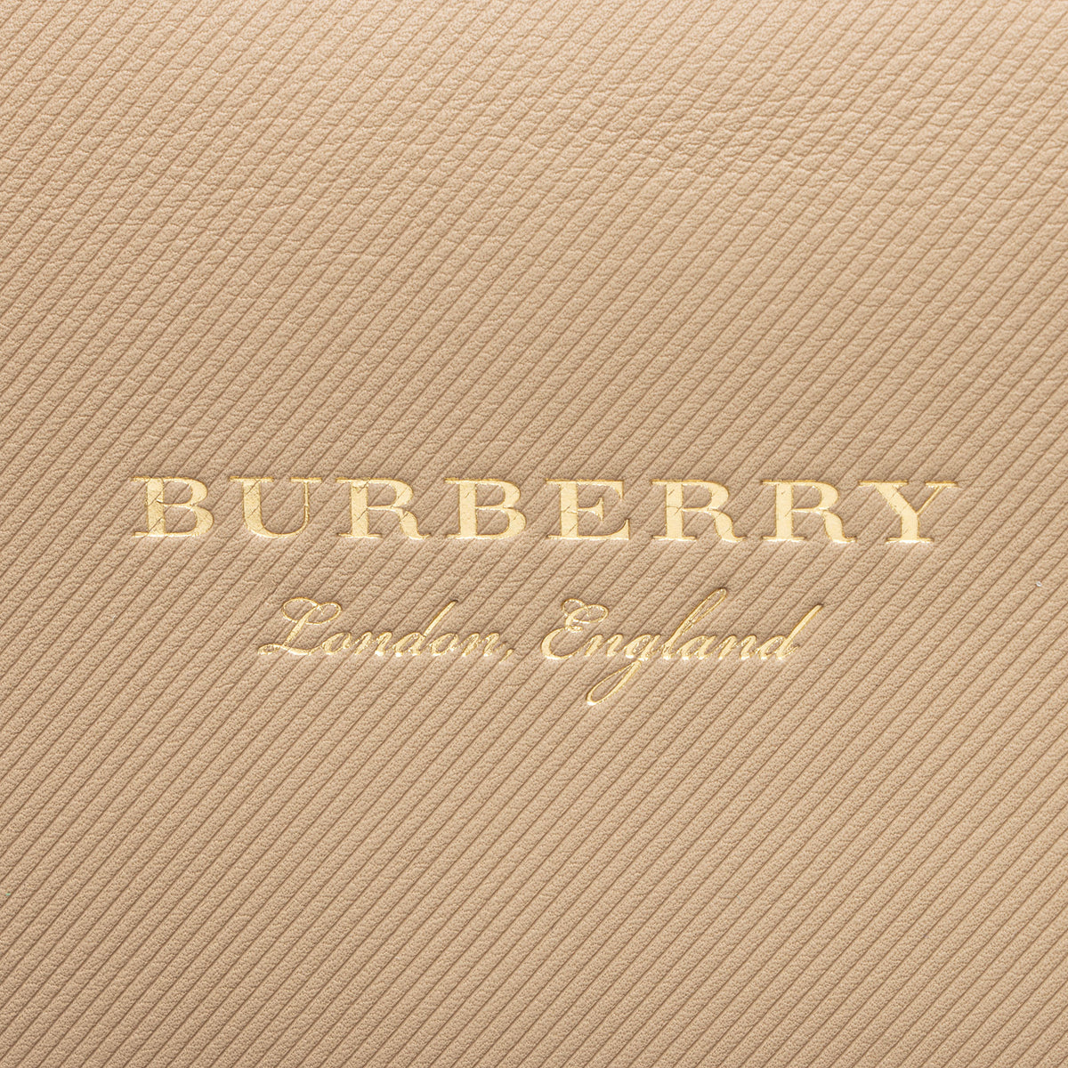 Burberry Trench Leather DK88 Large Top Handle
