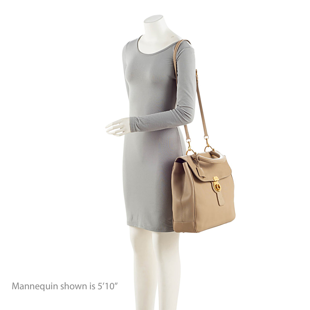 Burberry Trench Leather DK88 Large Top Handle