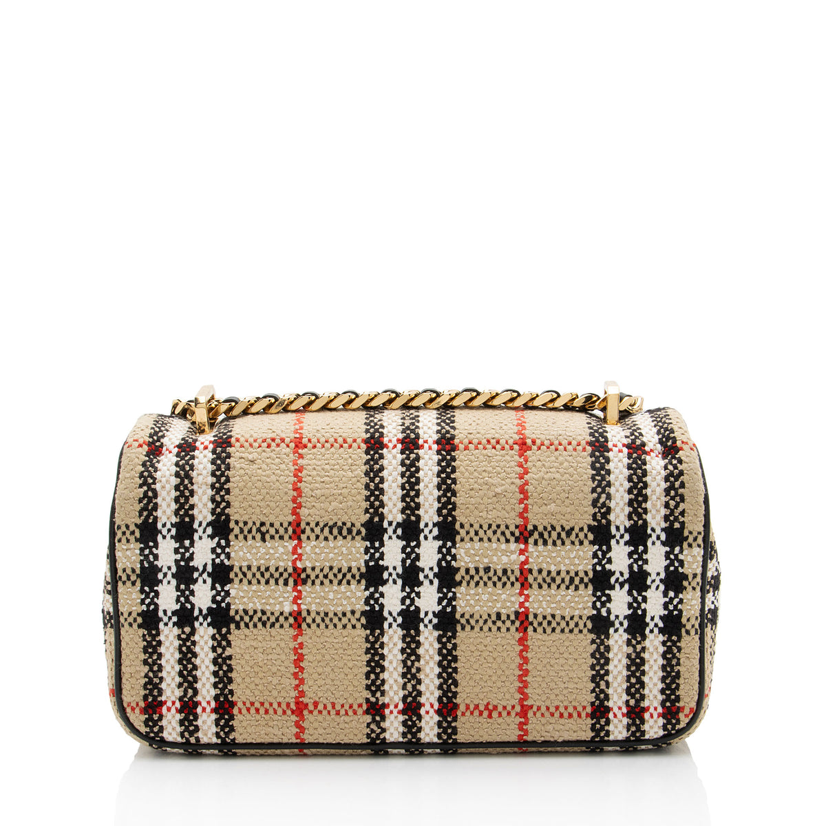 Burberry Tweed TB Lola Chain Small Crossbody