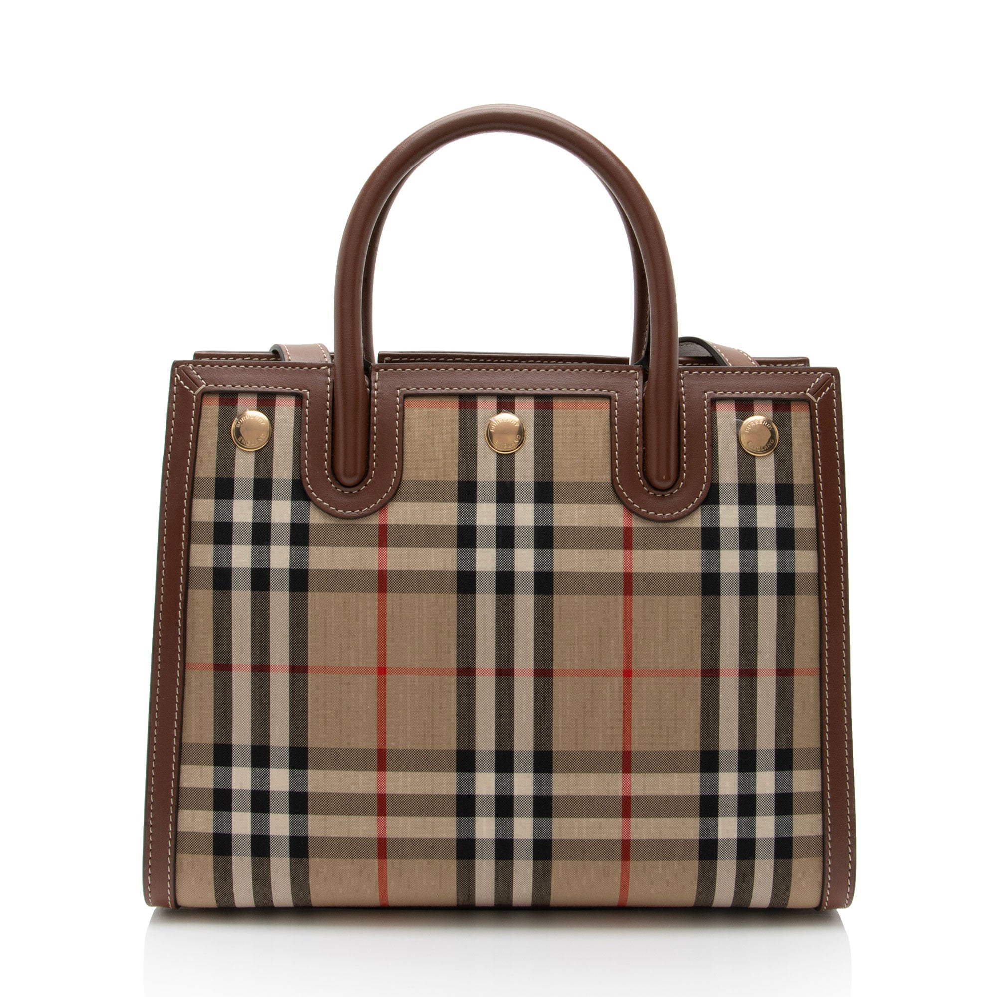 Burberry Vintage Check Title Baby Tote