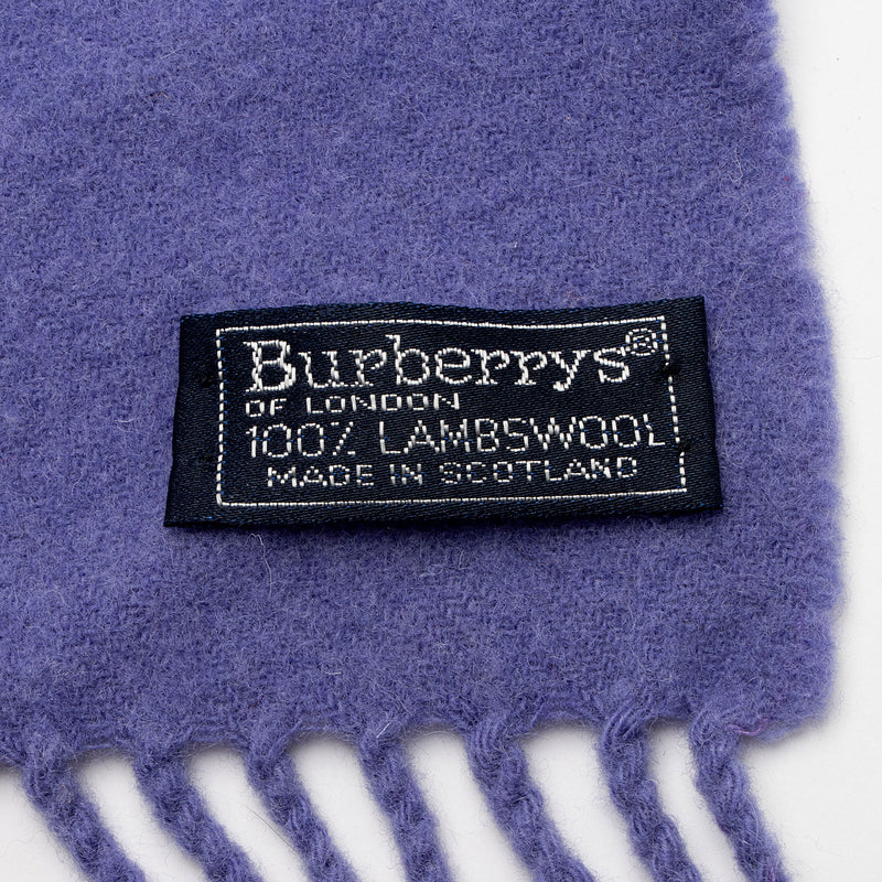 Burberry Vintage Wool Scarf (SHF-1b6Rp8)