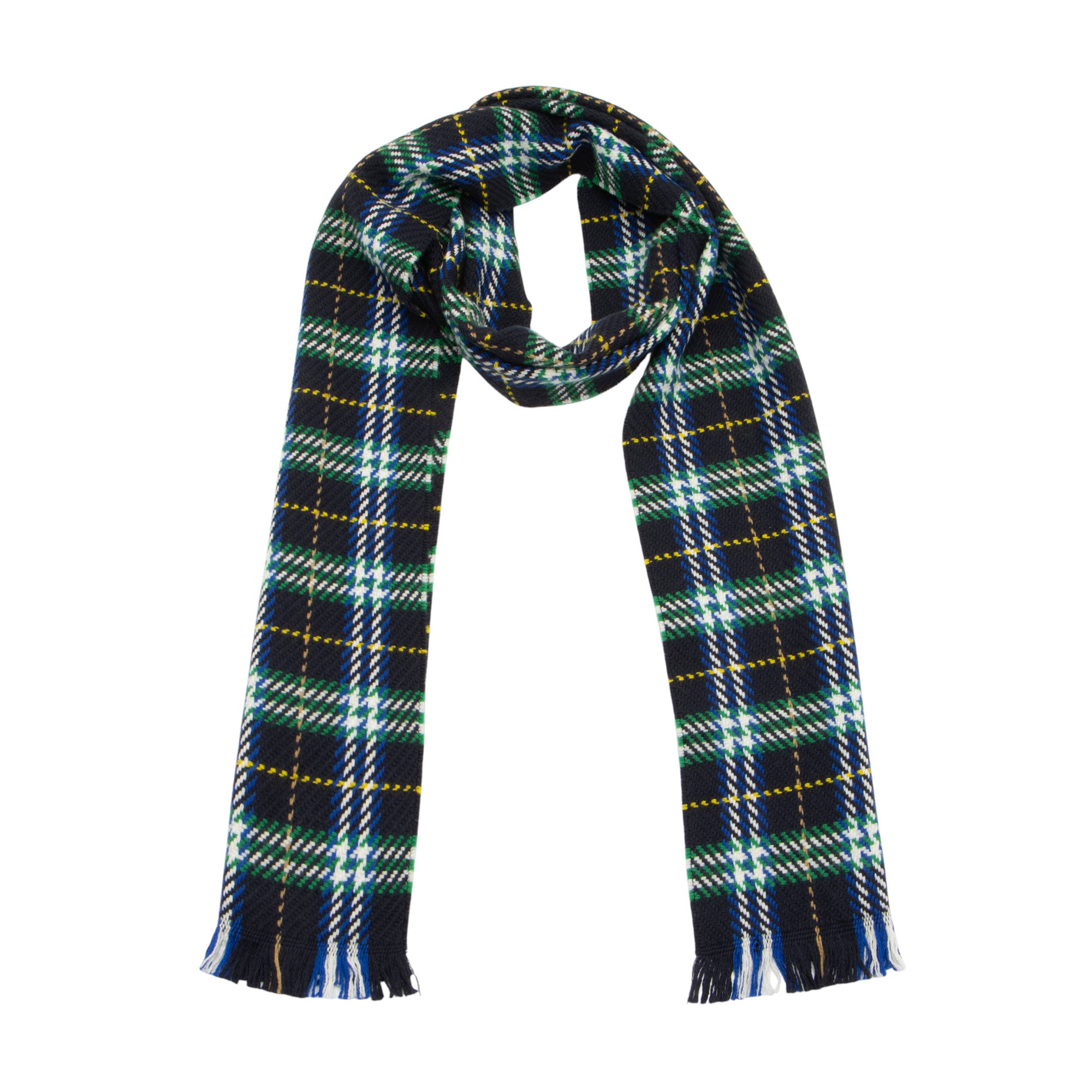 Burberry Wool Check Scarf