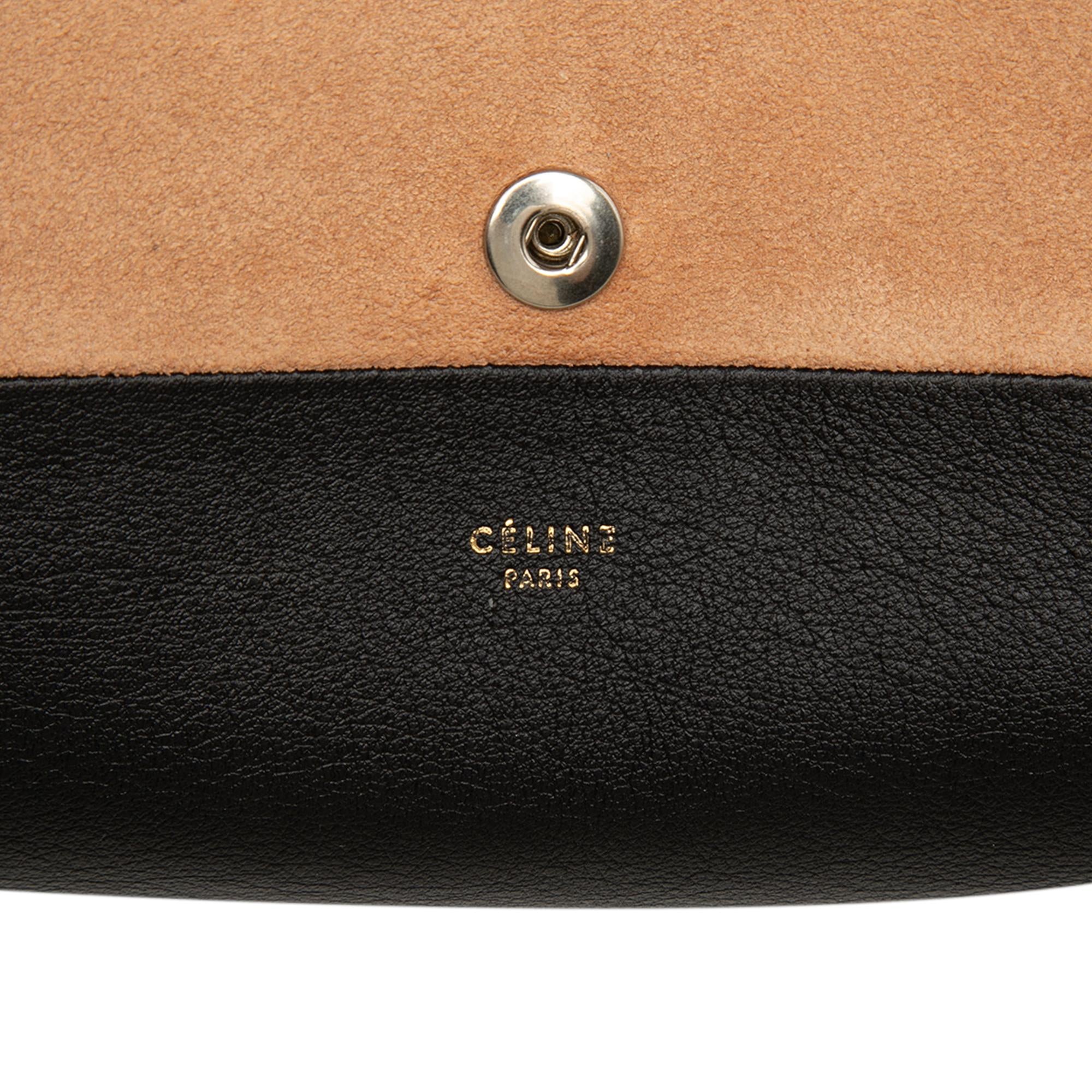 Celine Bicolor Leather All Soft Pouch