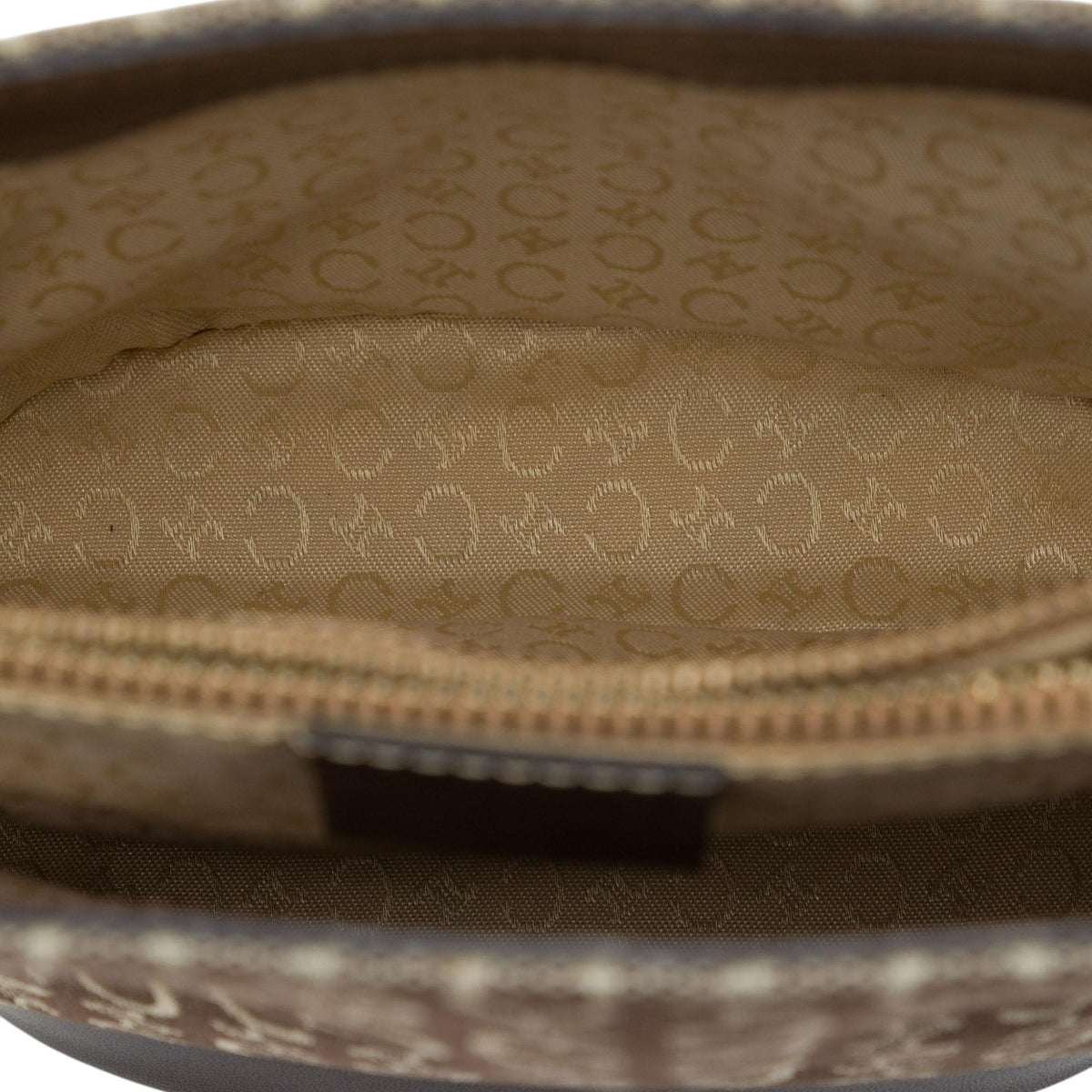 Celine C Macadam Canvas Bucket Bag