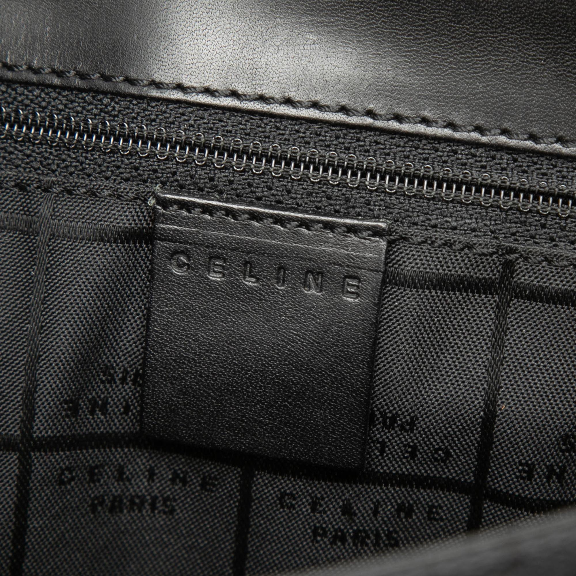 Celine C Macadam Canvas Shoulder Bag