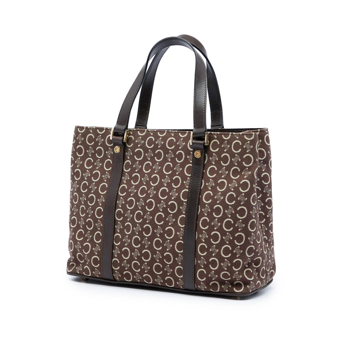 Celine C Macadam Canvas Tote