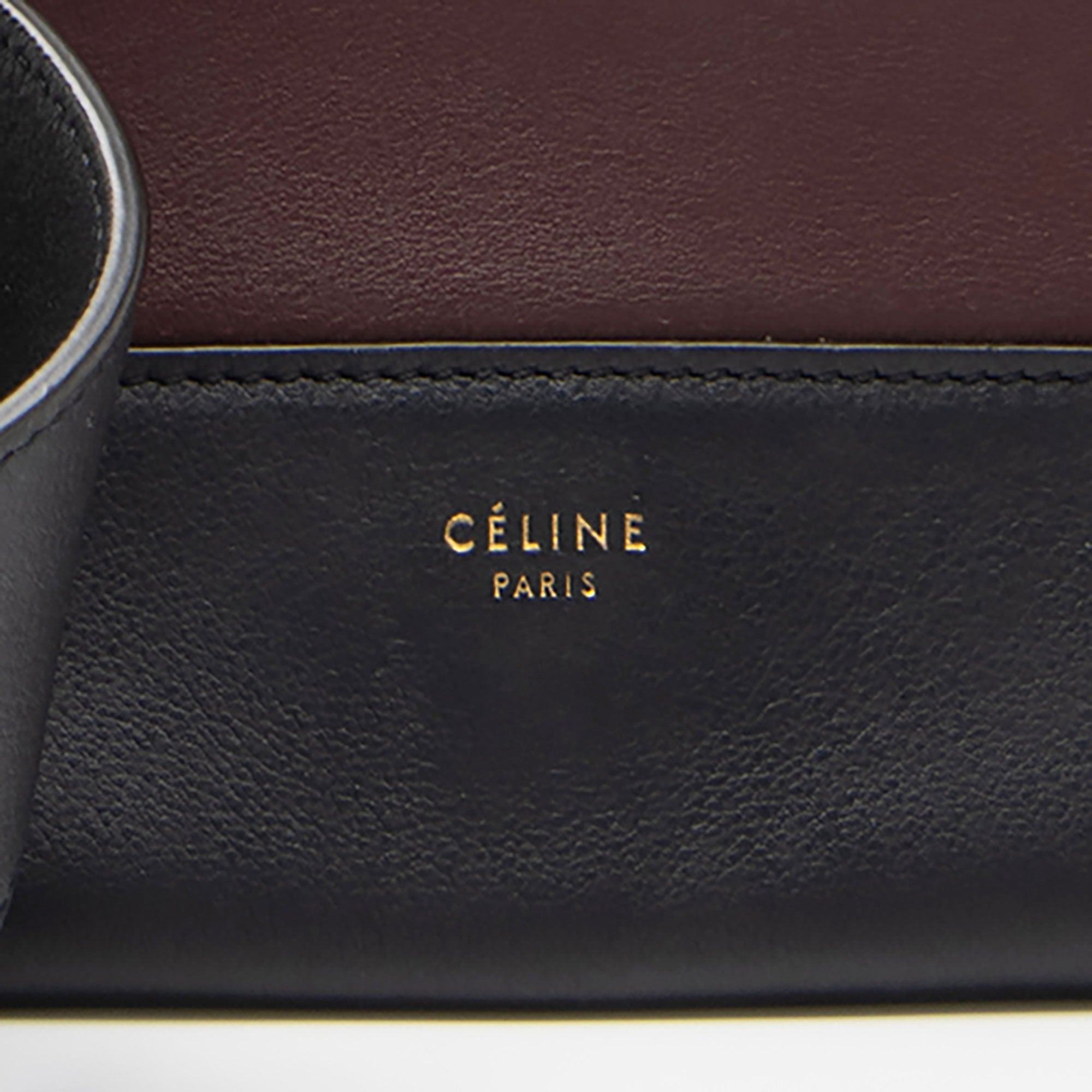 Celine Calfskin Frame Medium Shoulder Bag