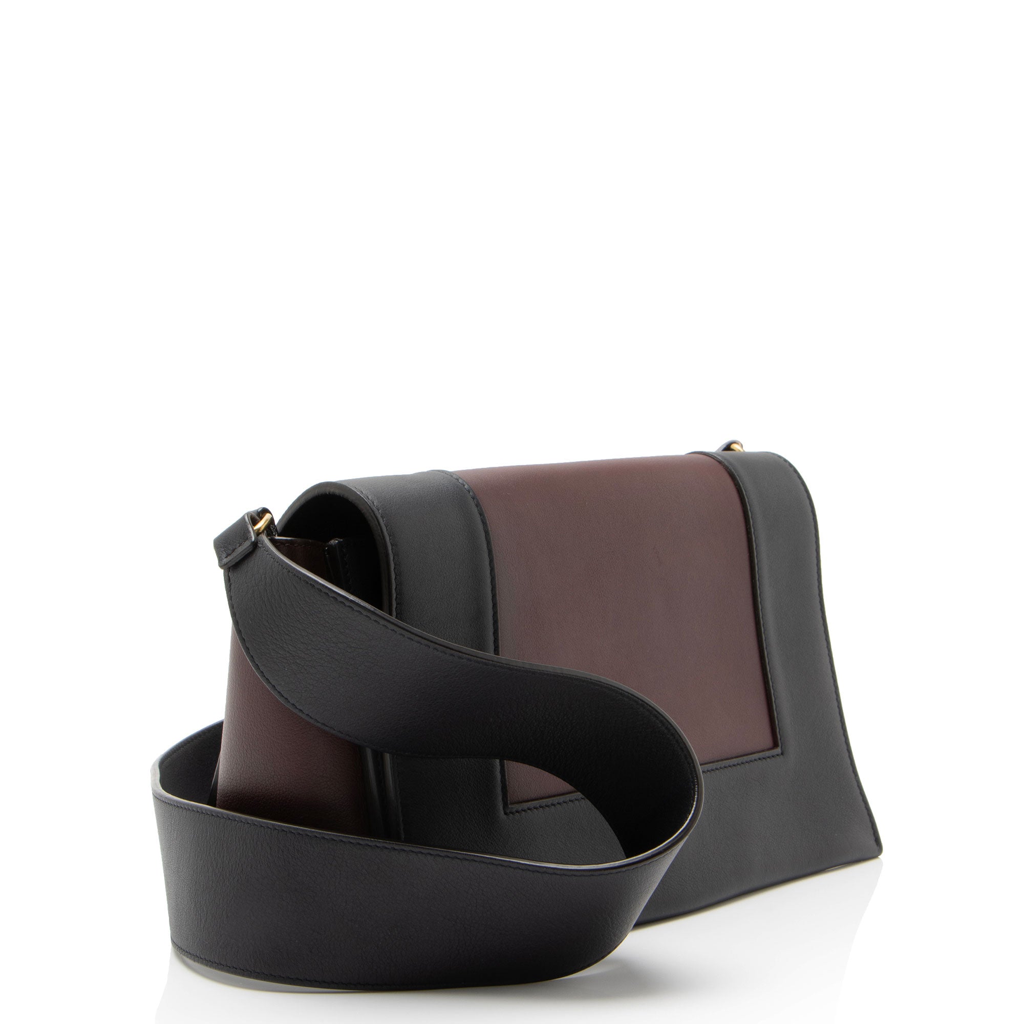 Celine Calfskin Frame Medium Shoulder Bag