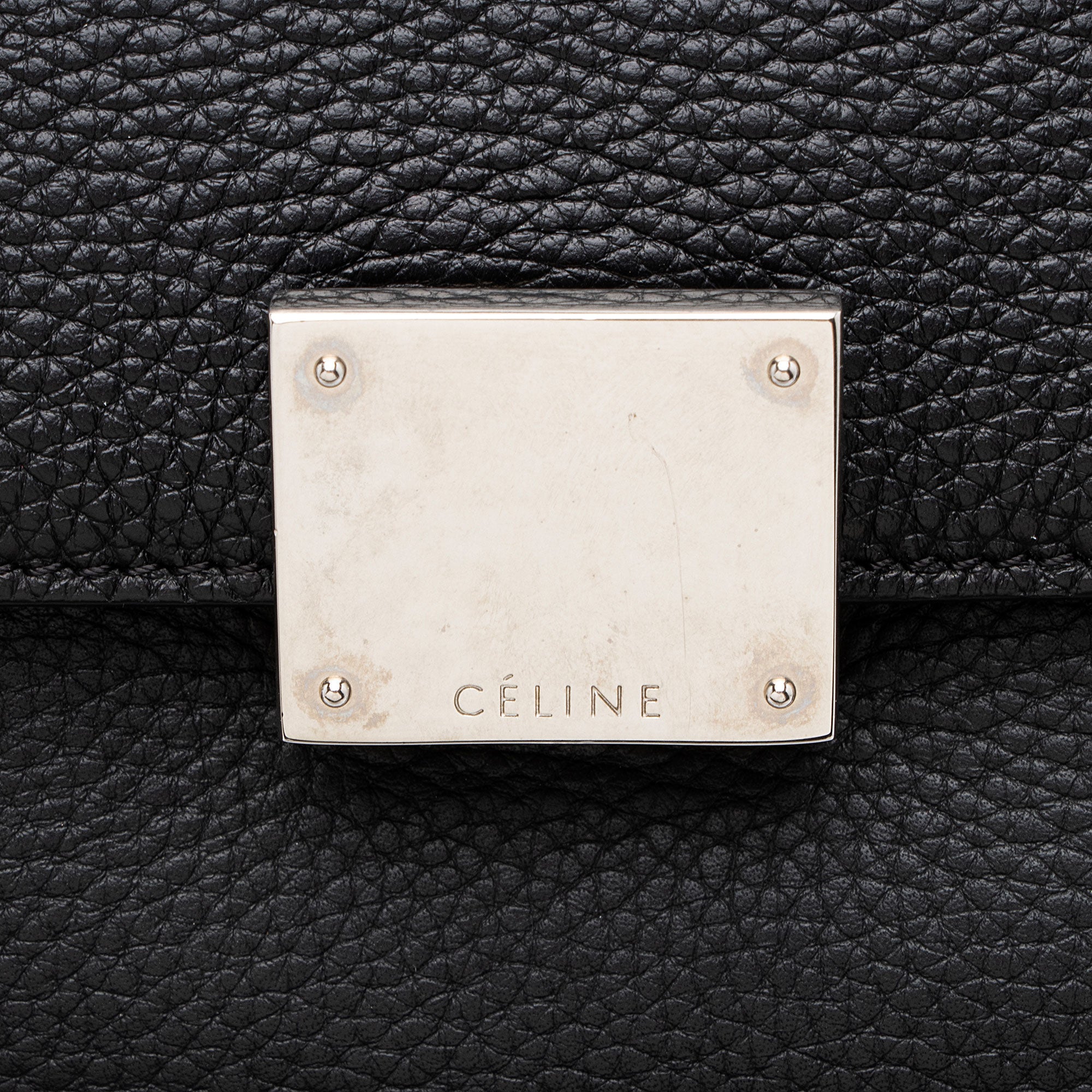Celine Calfskin Medium Trapeze Bag