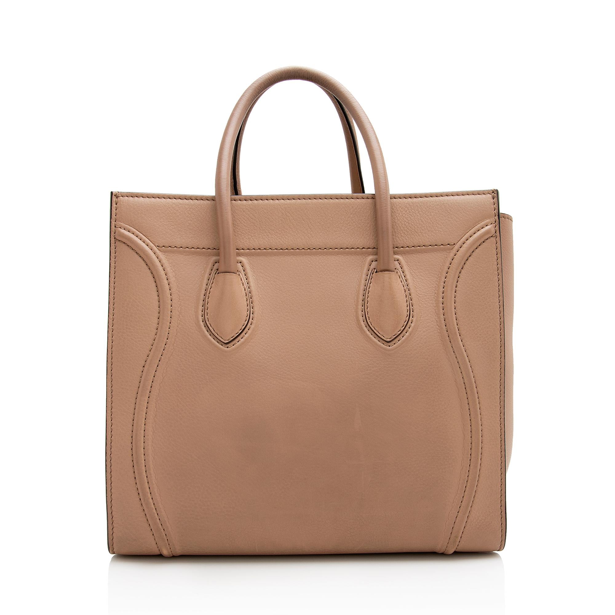 Celine Calfskin Phantom Luggage Tote (SHF-22243)