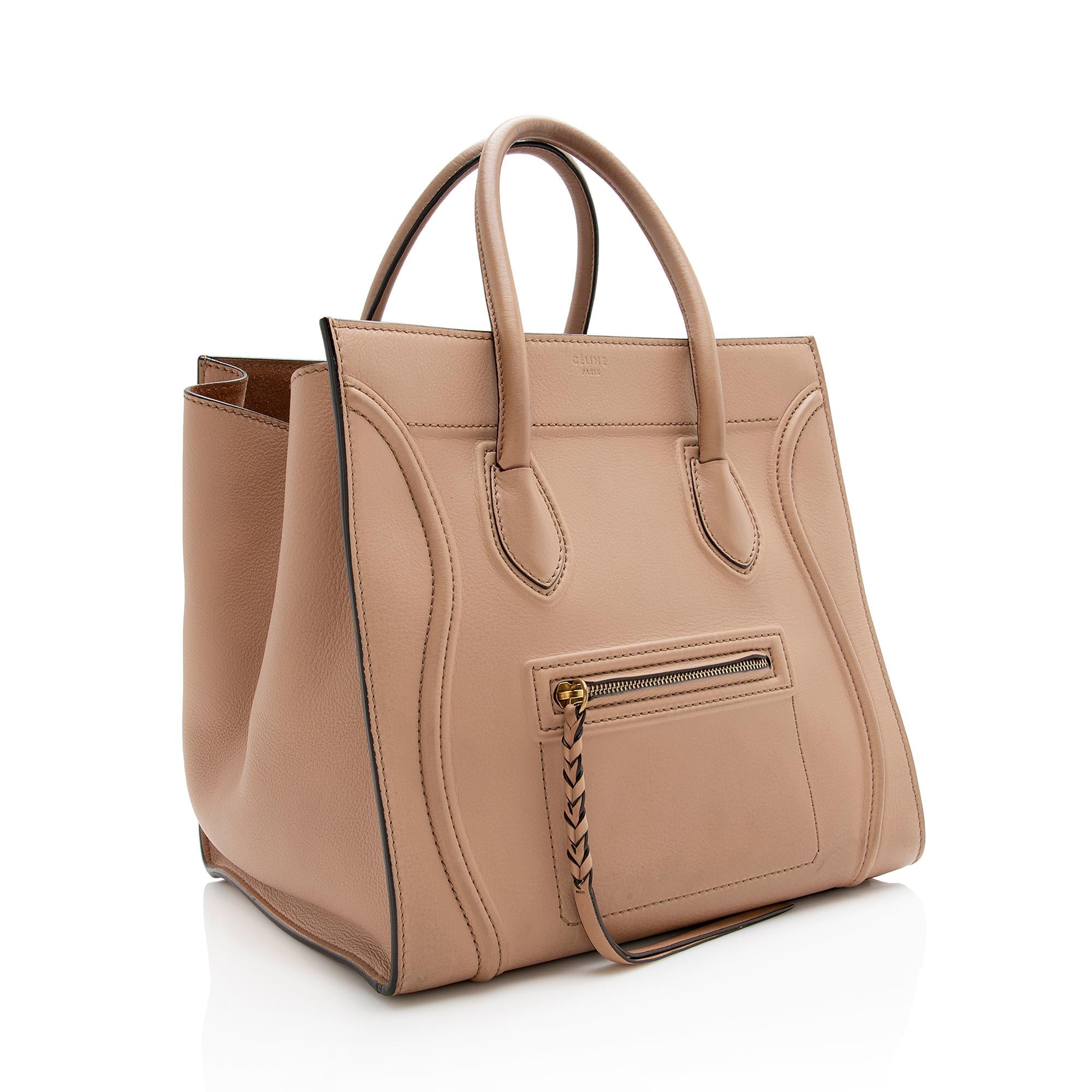 Celine Calfskin Phantom Luggage Tote (SHF-22243)