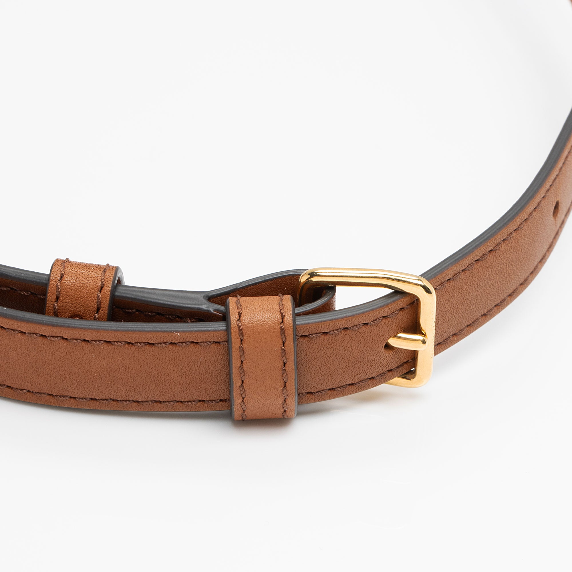 Celine Textile Calfskin Triomphe Teen Shoulder Bag (SHF-JW3M7k)