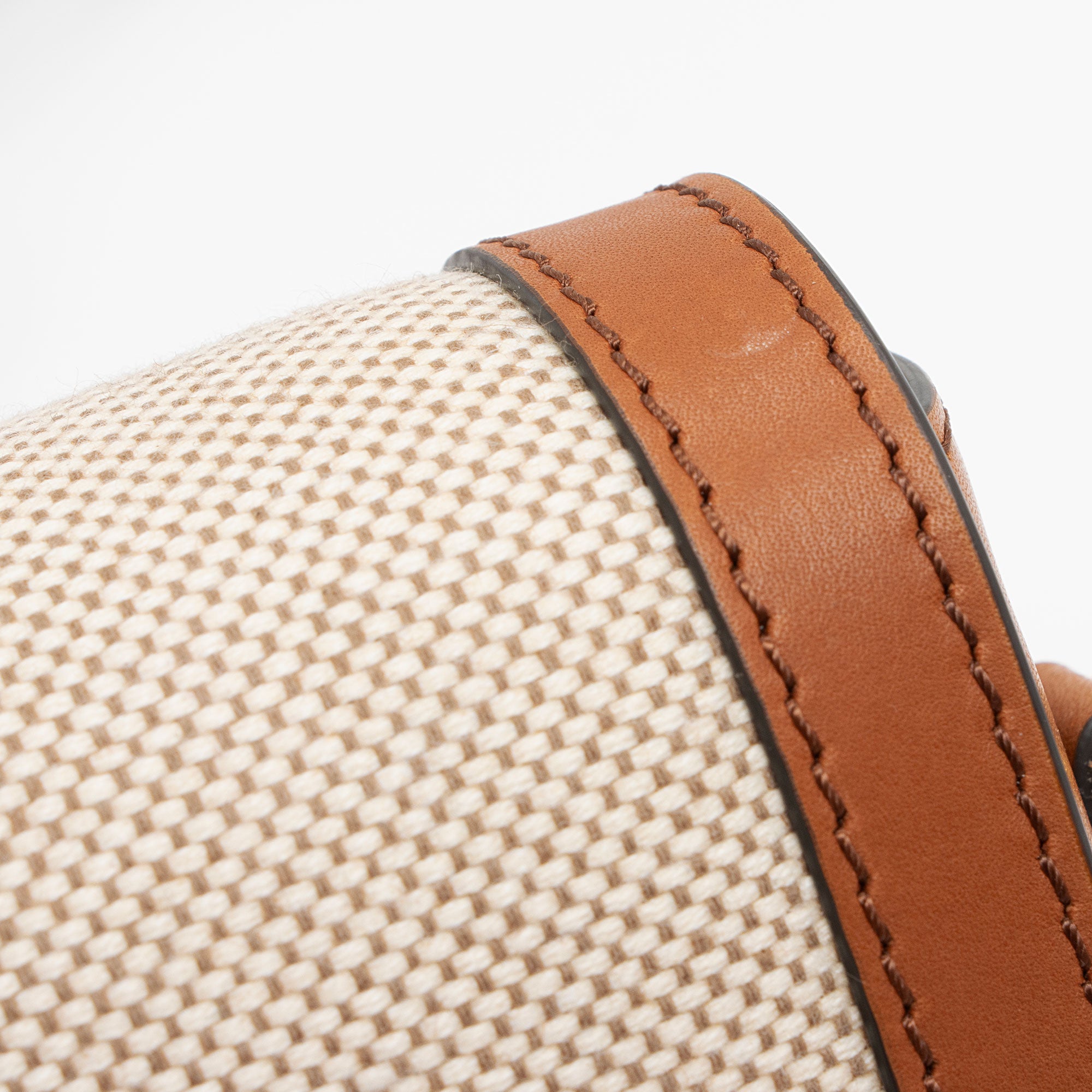 Celine Textile Calfskin Triomphe Teen Shoulder Bag (SHF-JW3M7k)