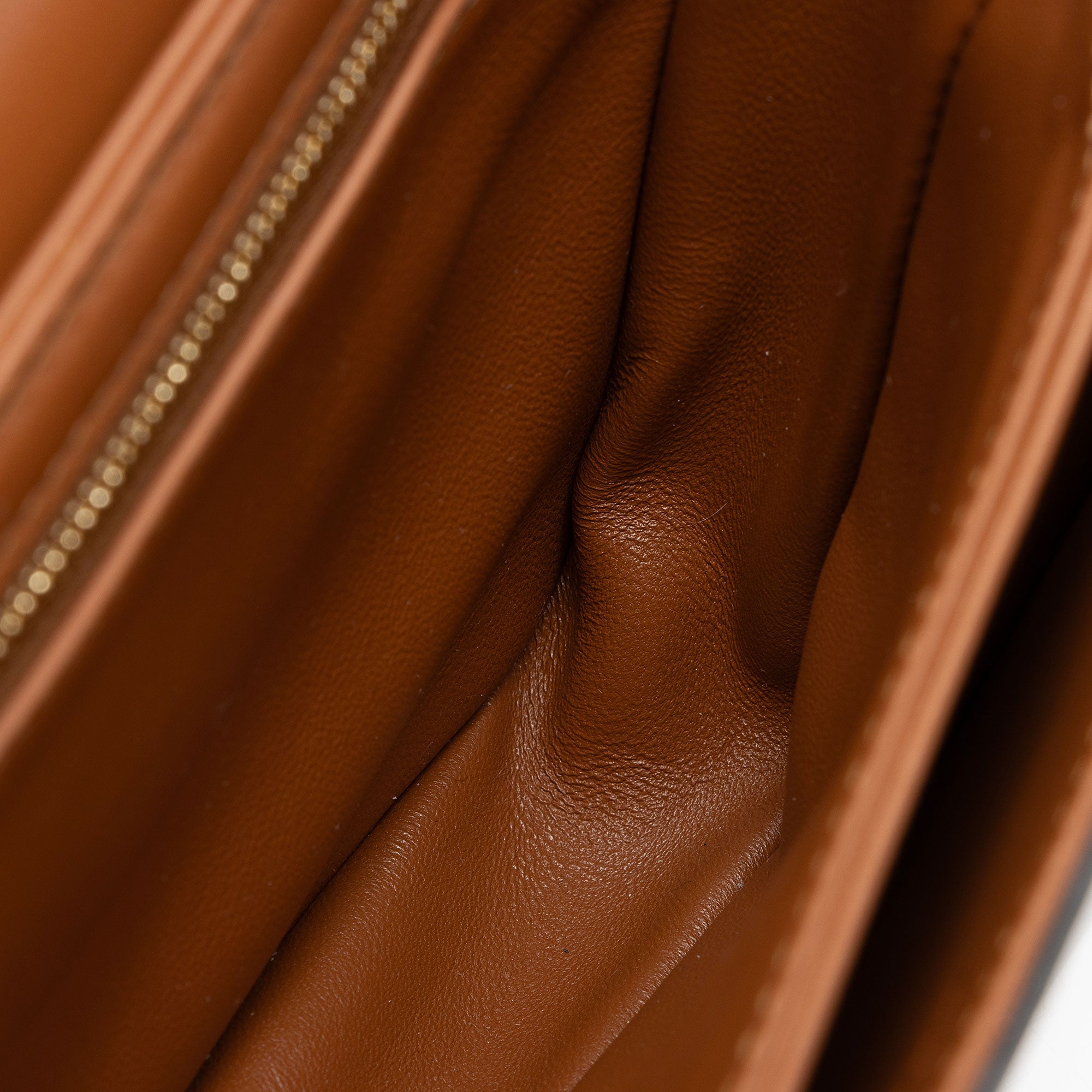 Celine Textile Calfskin Triomphe Teen Shoulder Bag (SHF-JW3M7k)