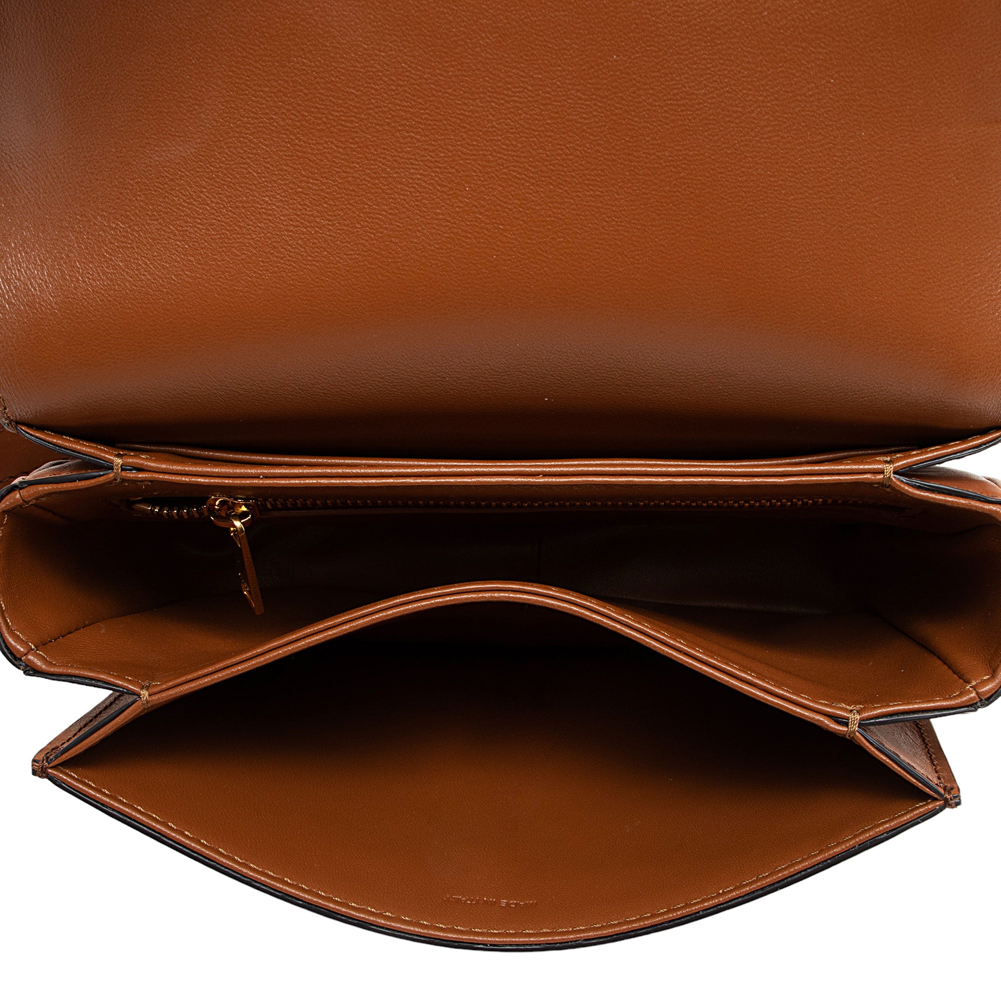 Celine Textile Calfskin Triomphe Teen Shoulder Bag (SHF-JW3M7k)