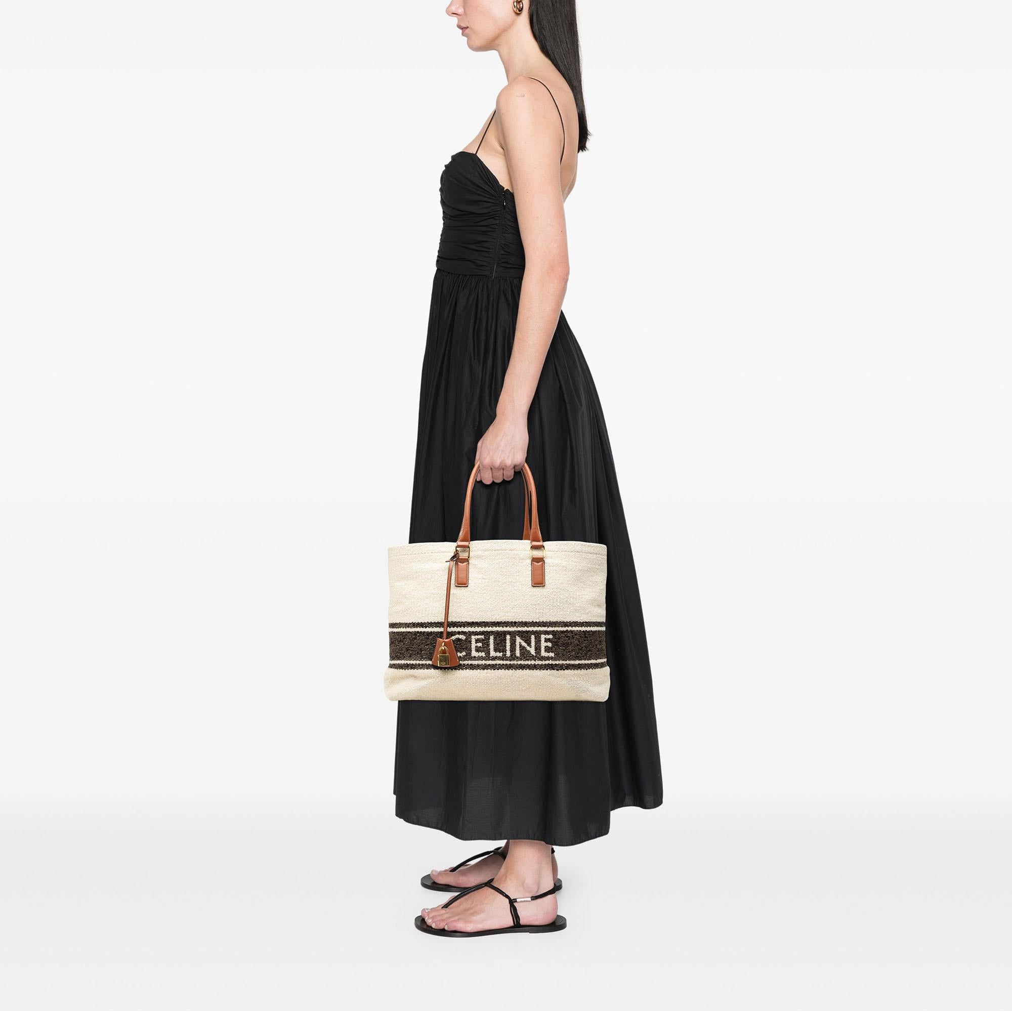 Celine Canvas Plein Soleil Horizontal Cabas Tote