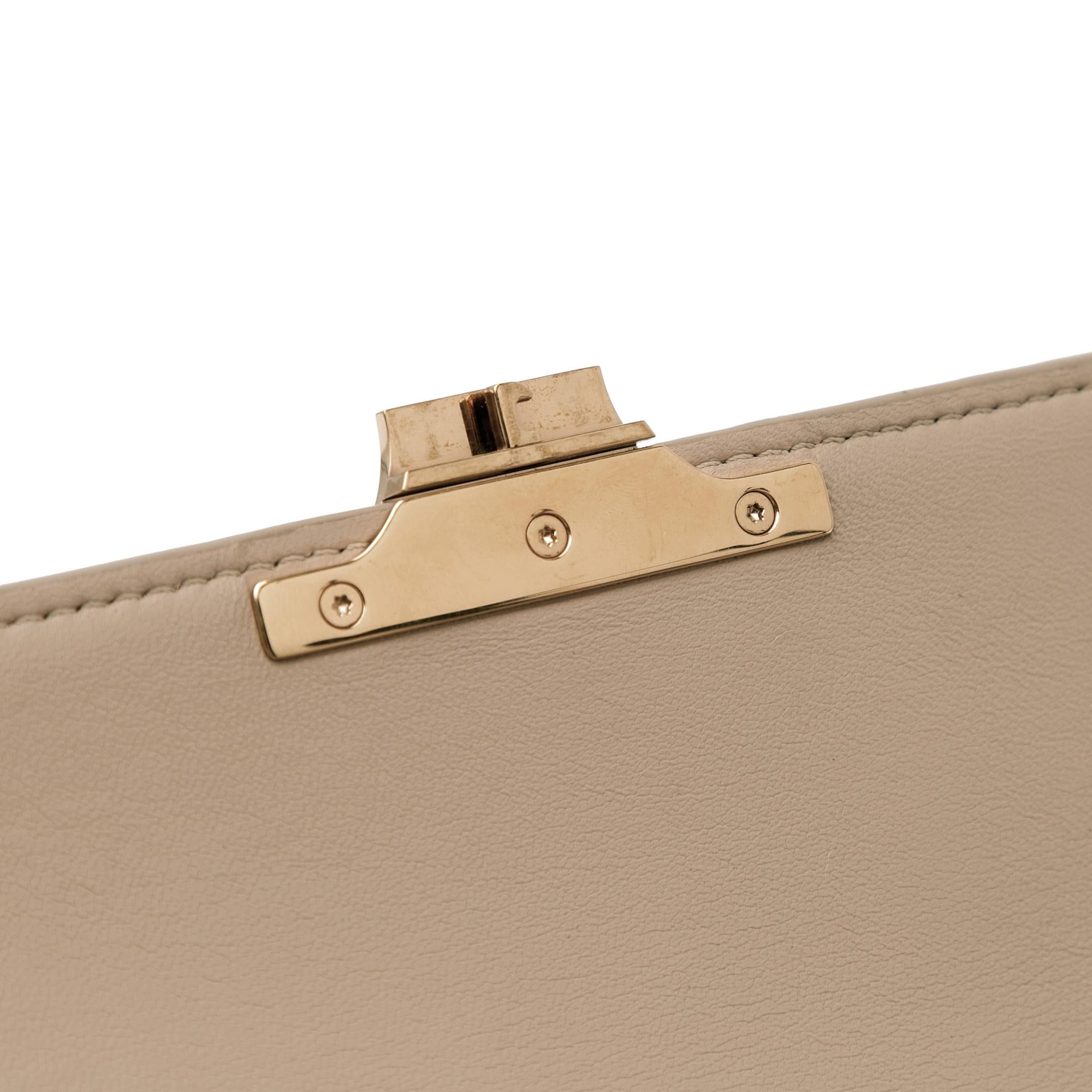 Celine Classique Shiny Calfskin Triomphe Crossbody