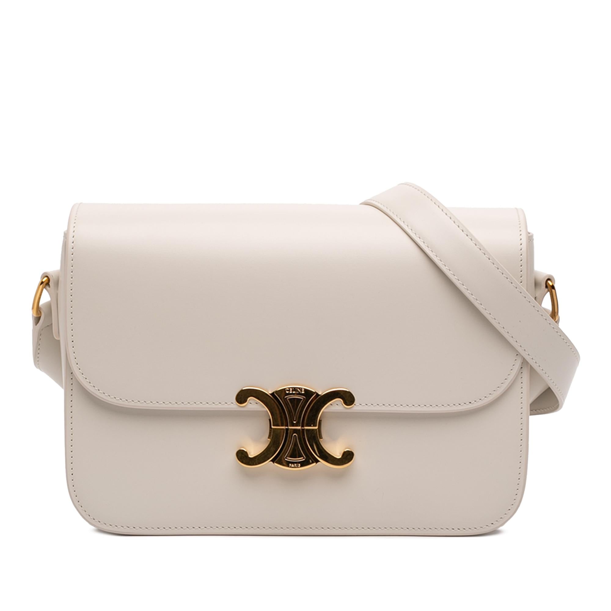 Celine Classique Shiny Calfskin Triomphe Crossbody