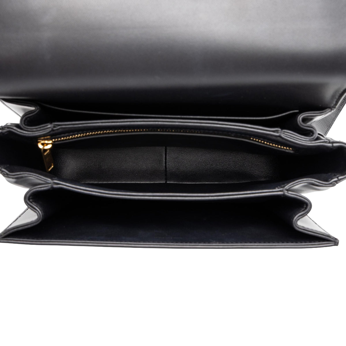 Celine Classique Shiny Calfskin Triomphe Crossbody