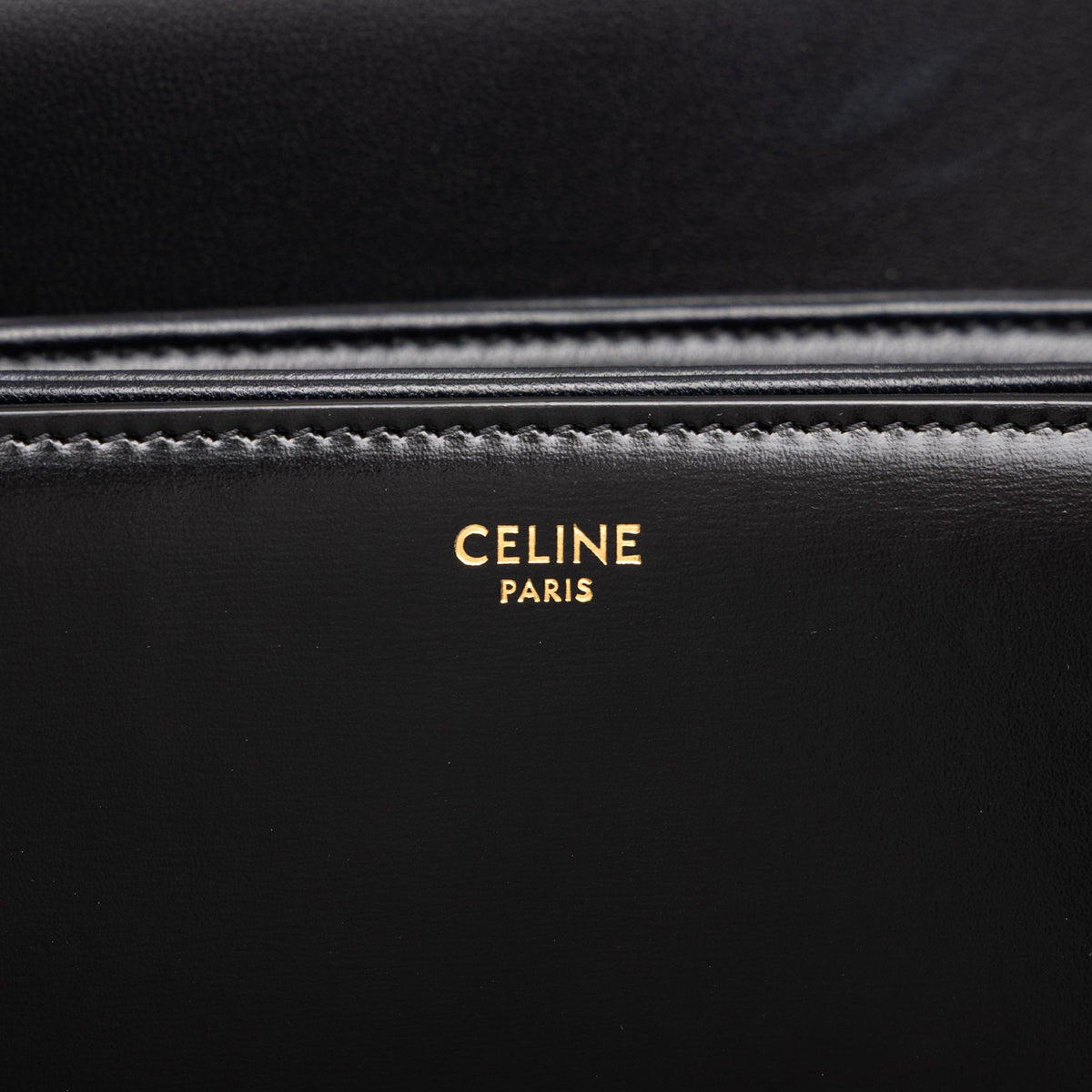 Celine Classique Shiny Calfskin Triomphe Crossbody