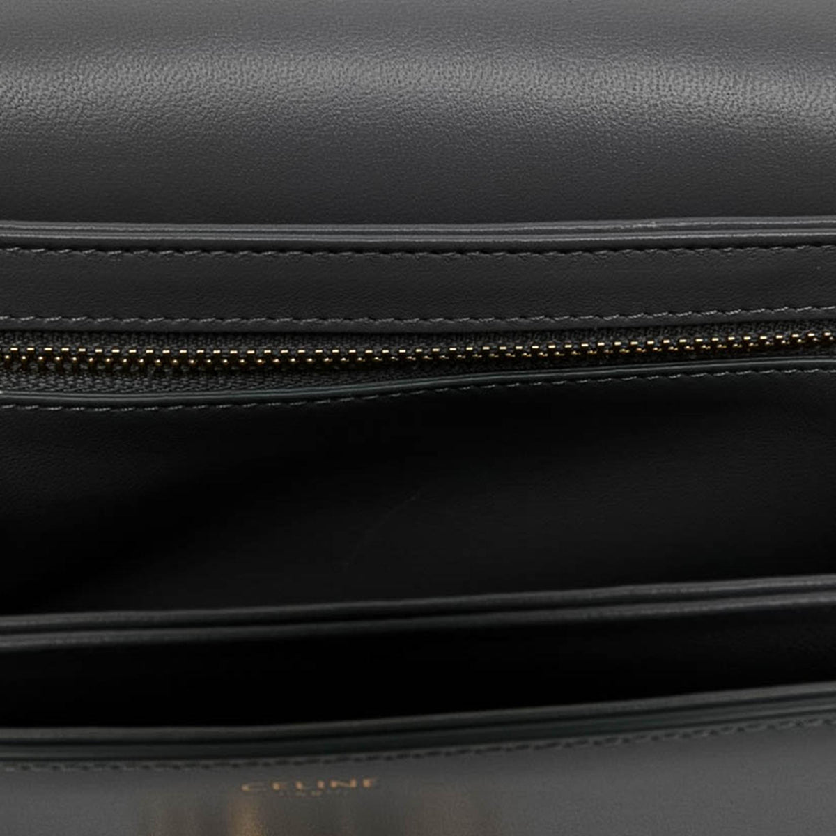 Celine Classique Shiny Calfskin Triomphe Crossbody