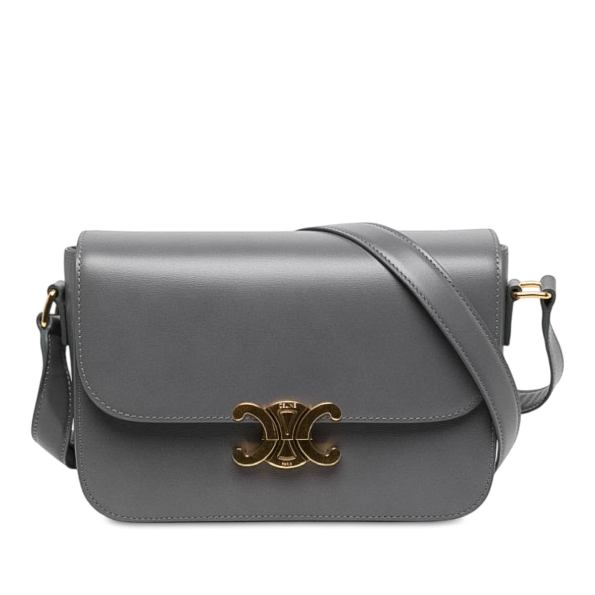 Celine Classique Shiny Calfskin Triomphe Crossbody