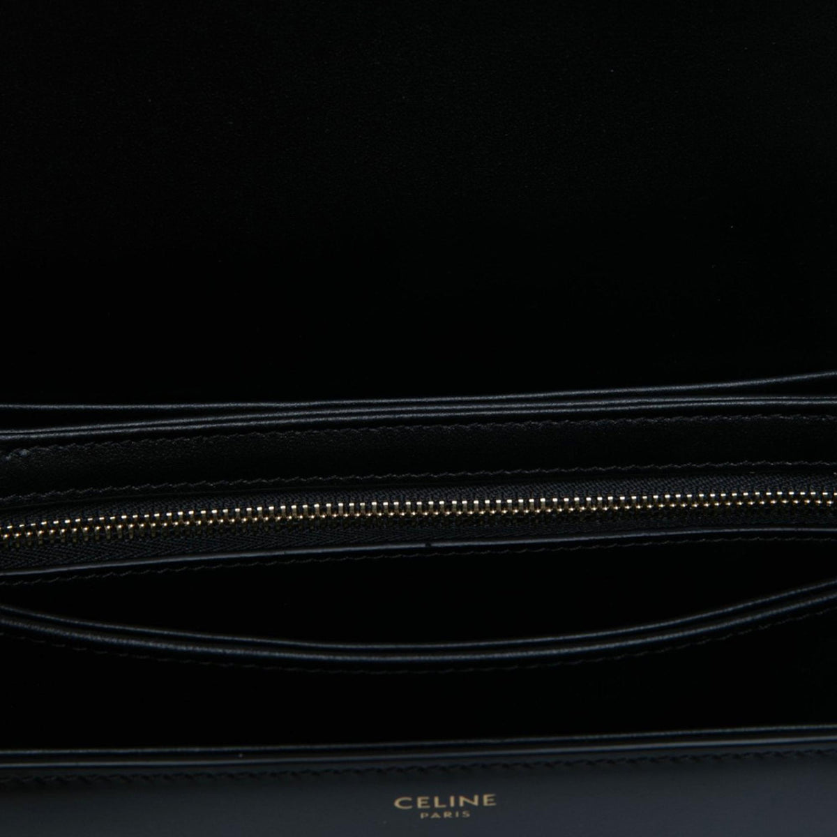 Celine Classique Shiny Calfskin Triomphe Crossbody