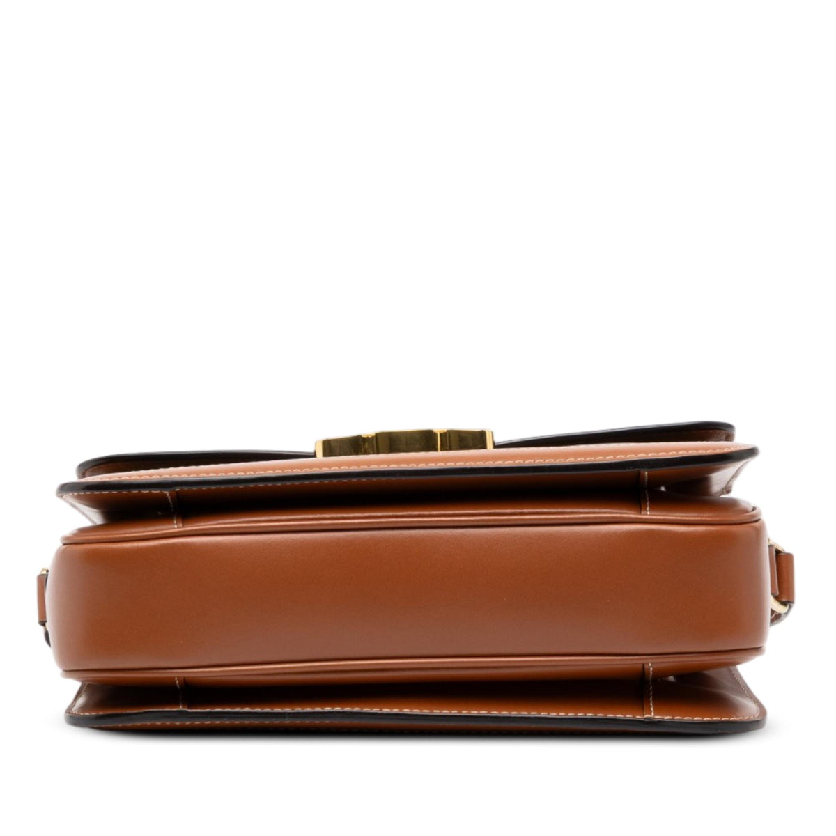 Celine Classique Triomphe Coated Canvas and Calfskin Triomphe Crossbody