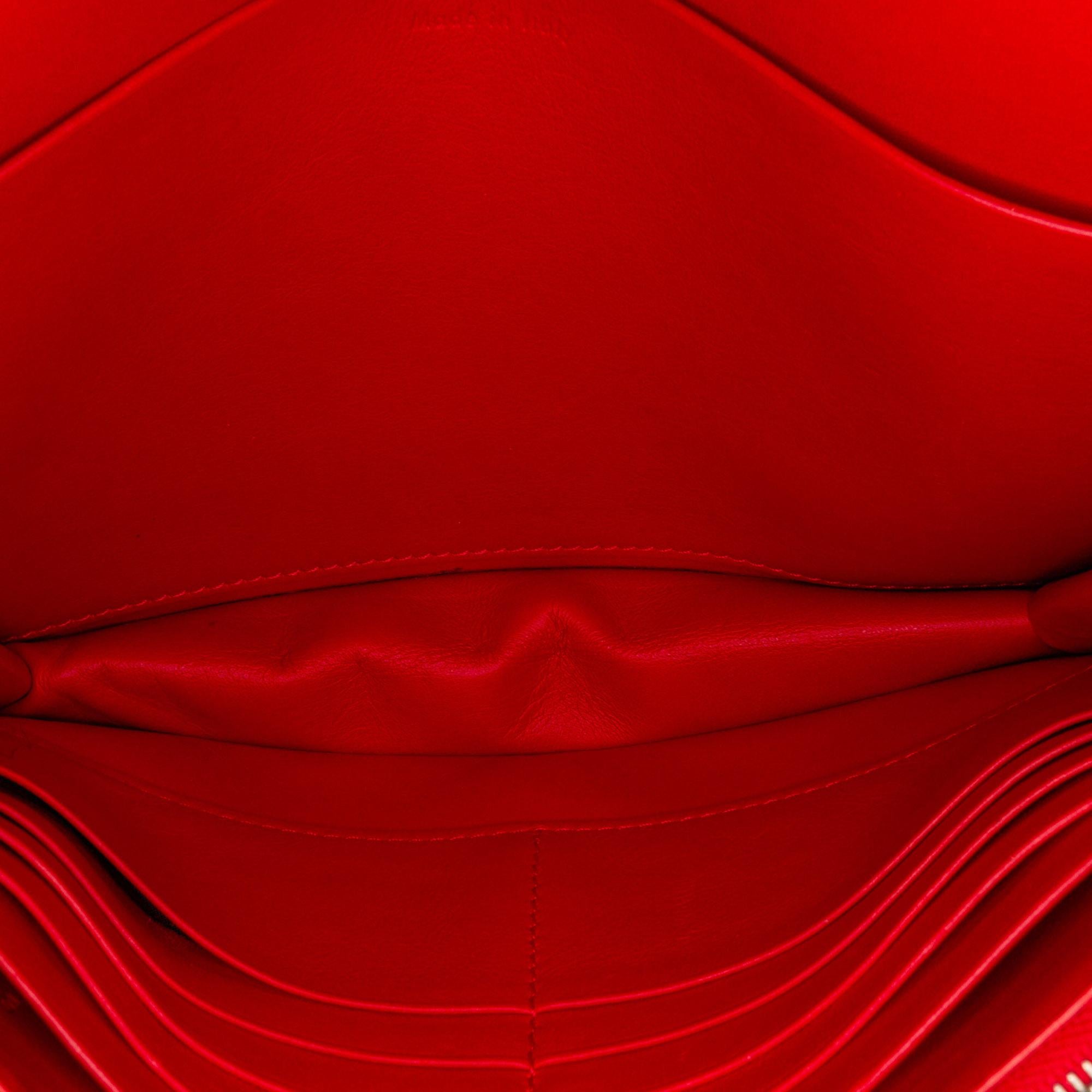 Celine Frame Leather Wallet on Chain (SHG-Pas2w0)