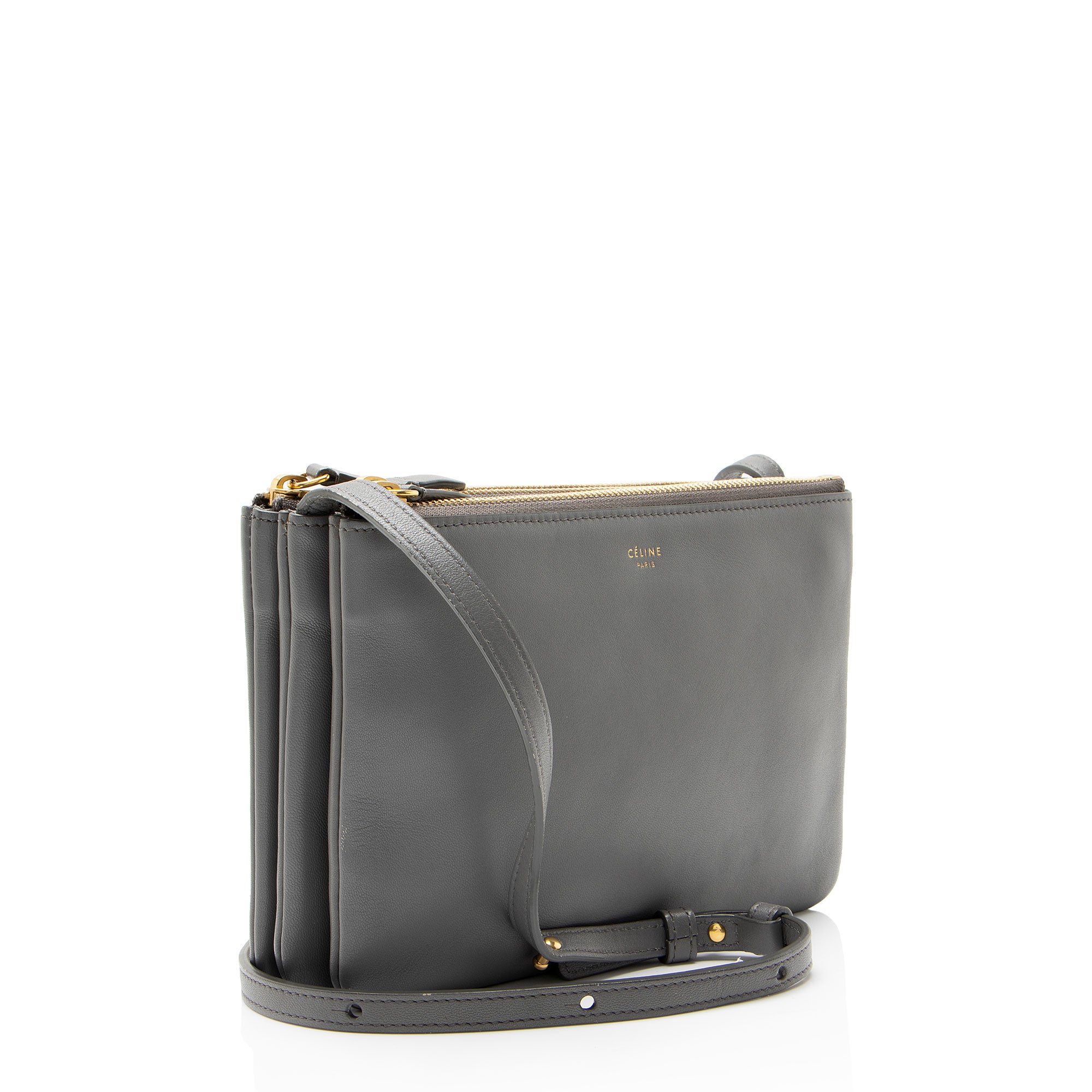 Celine Lambskin Trio Small Crossbody