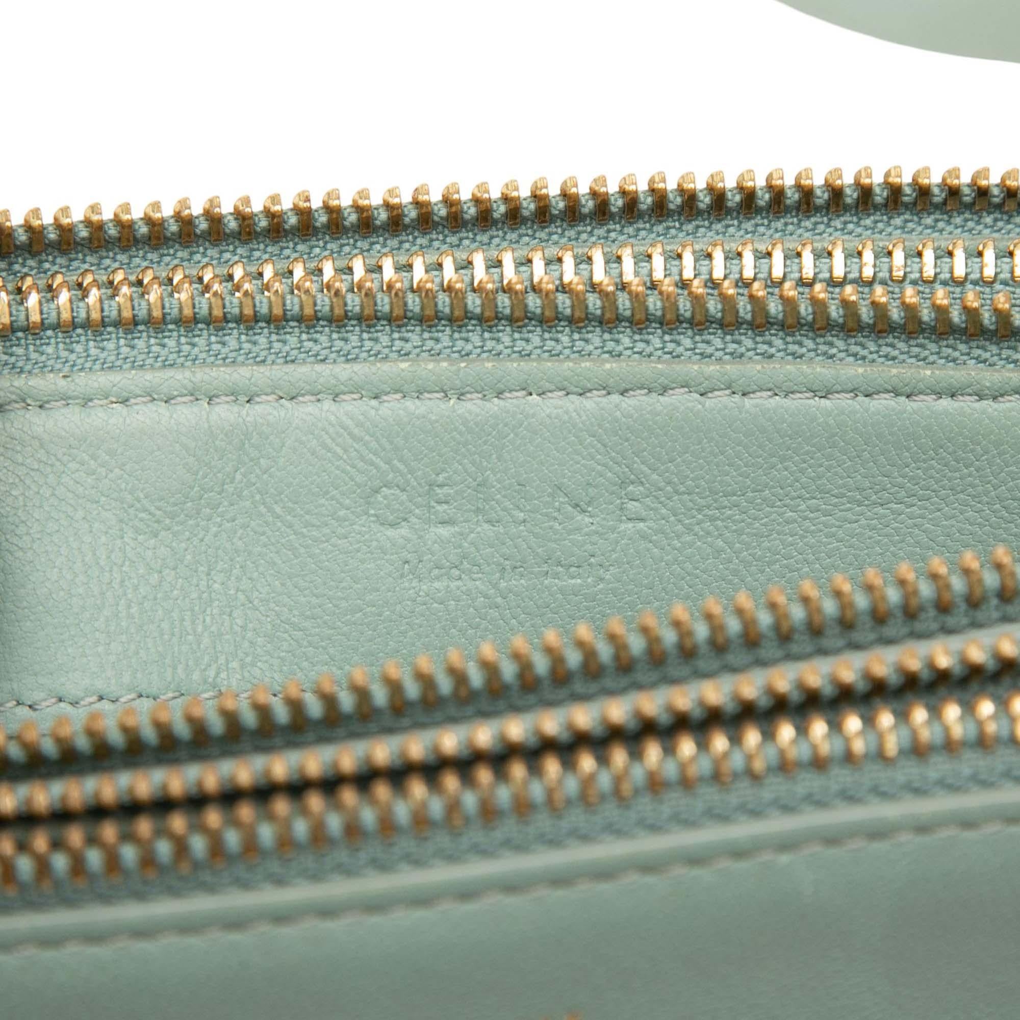 Celine Large Lambskin Trio Crossbody