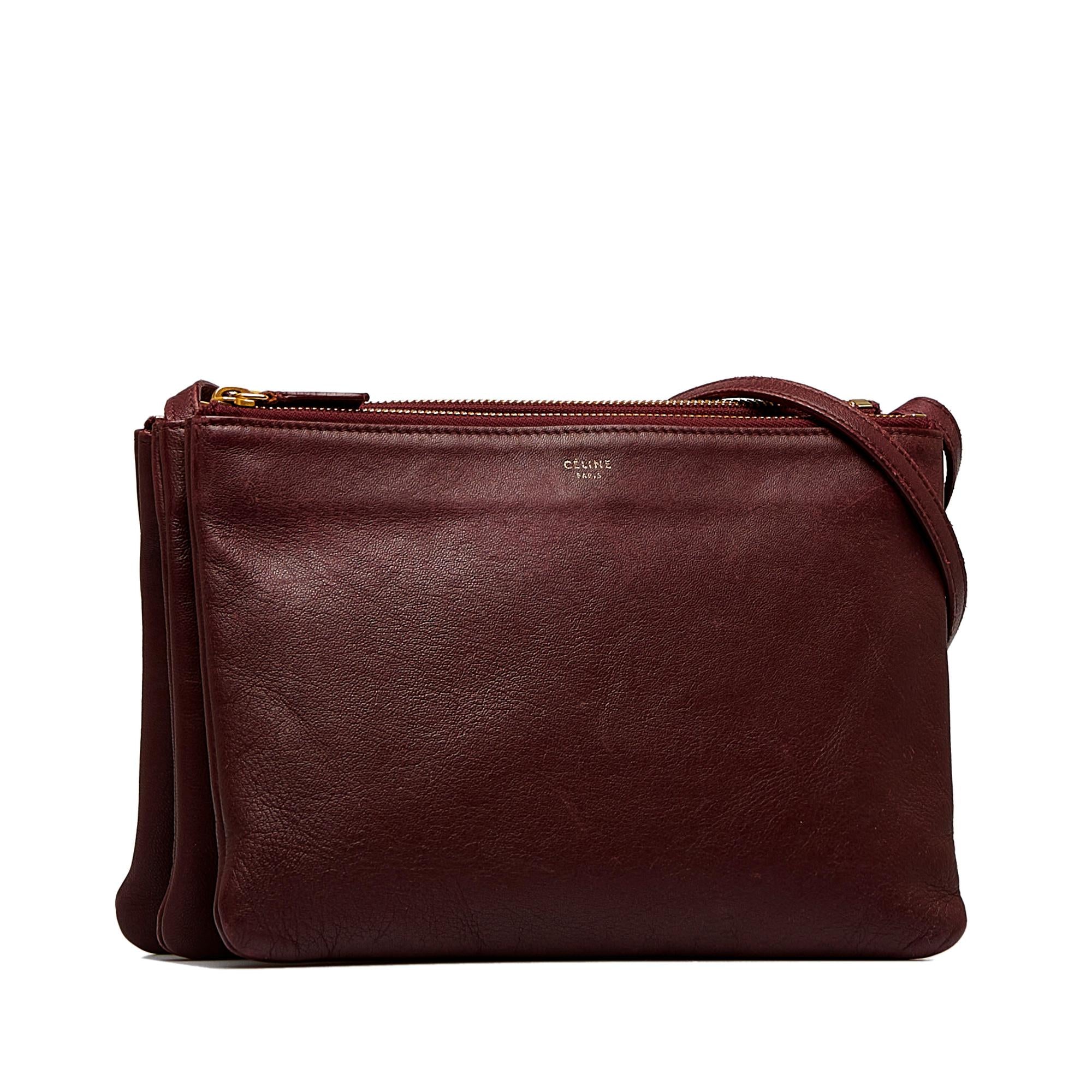 Celine Large Trio Crossbody Bag (SHG-at4tdZ)