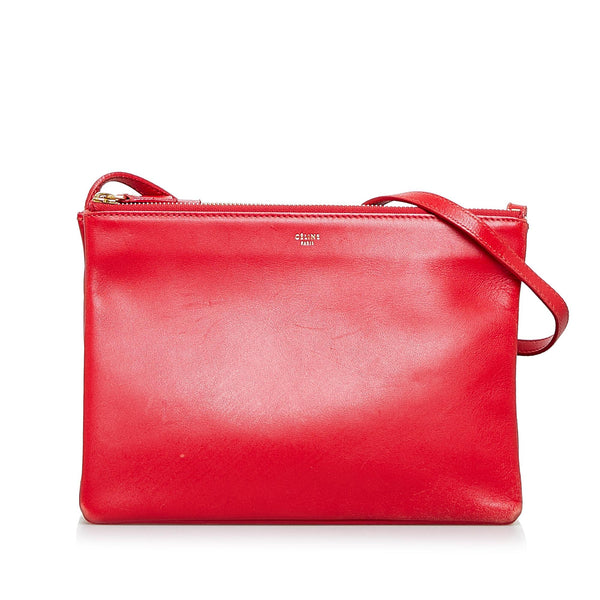 Celine, Bags, Cline Large Trio Red