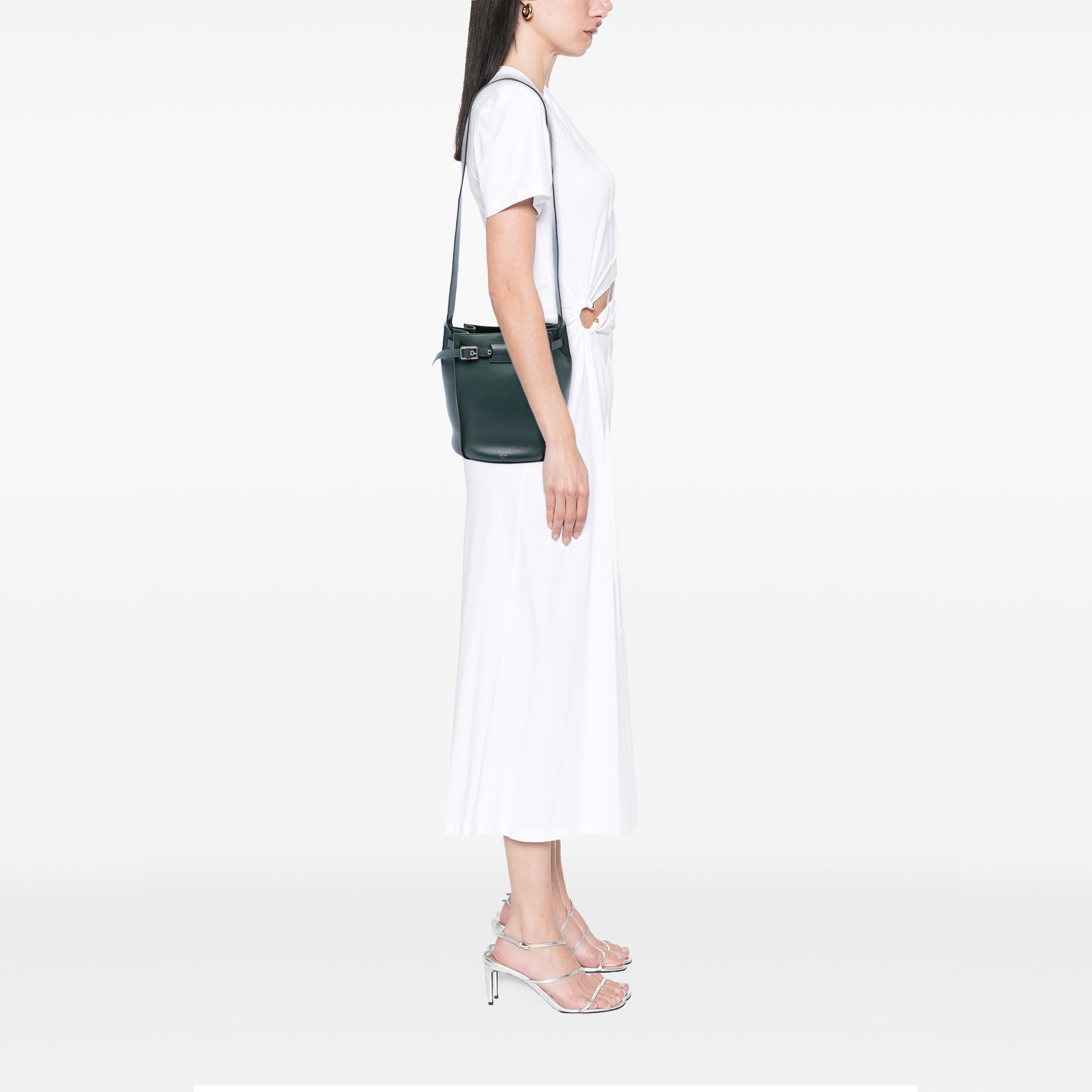 Celine Leather Big Bag Bucket Crossbody