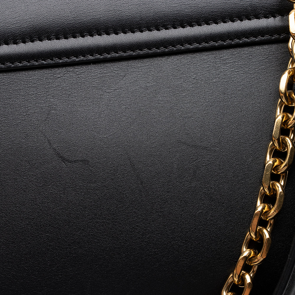 Celine Leather C Medium Shoulder Bag (SHF-15784)