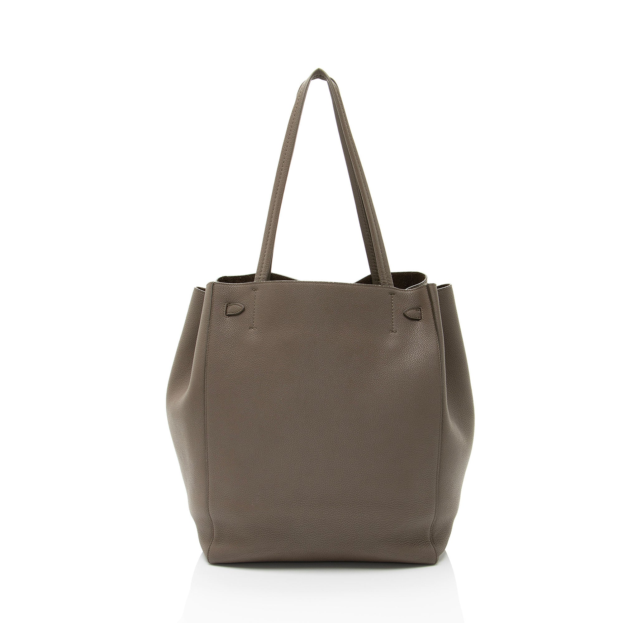 Celine Leather Cabas Phantom Medium Tote